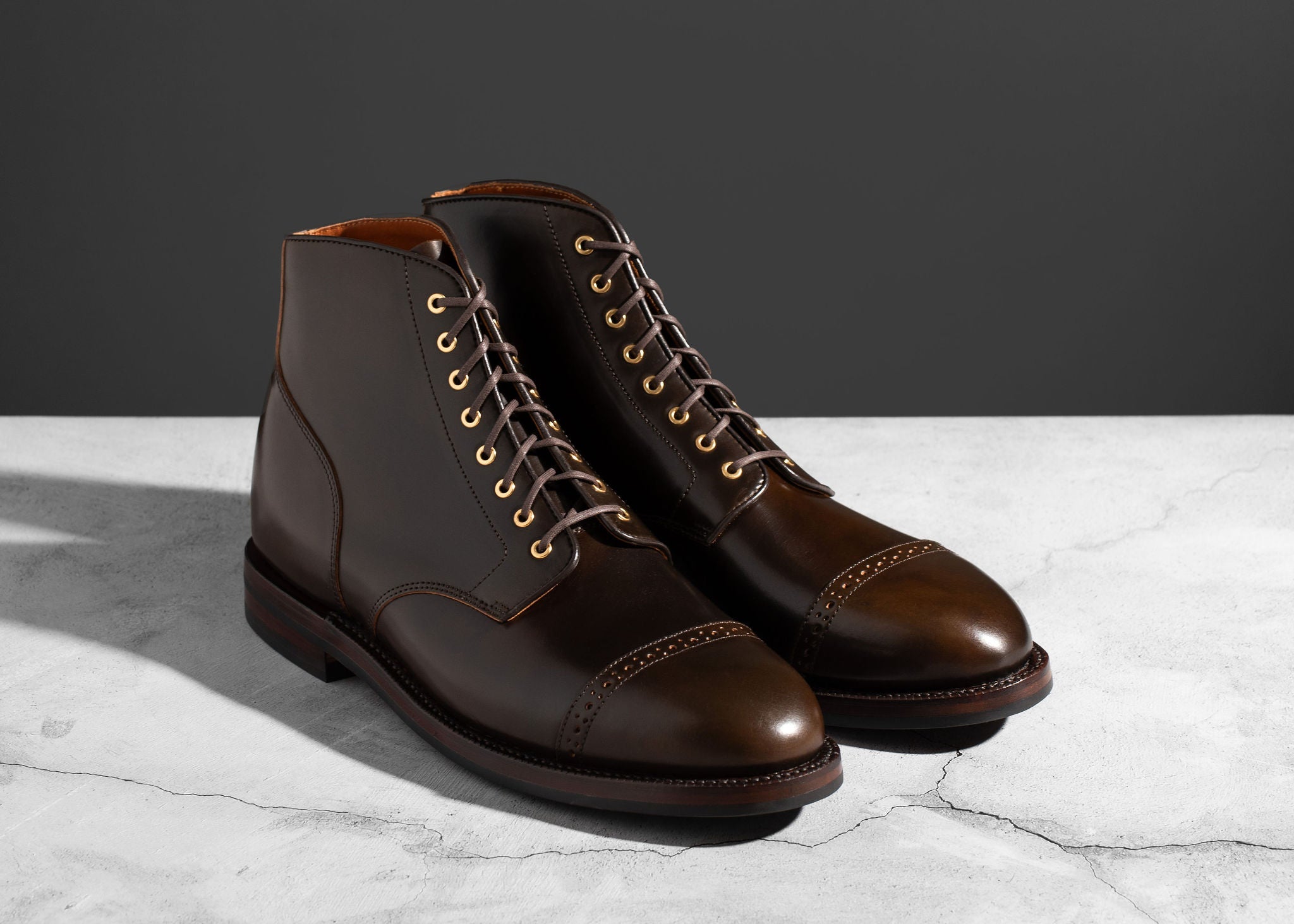 Pre-Order | Garrison Boot Maduro Shell Cordovan