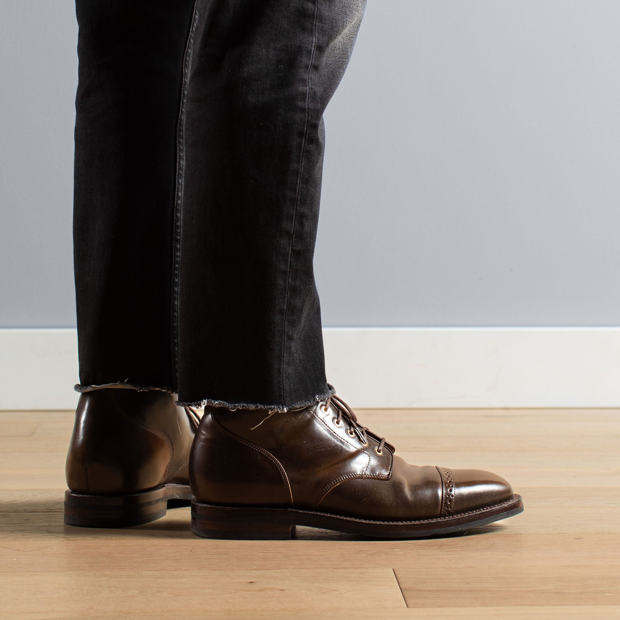 Pre-Order | Garrison Boot Maduro Shell Cordovan