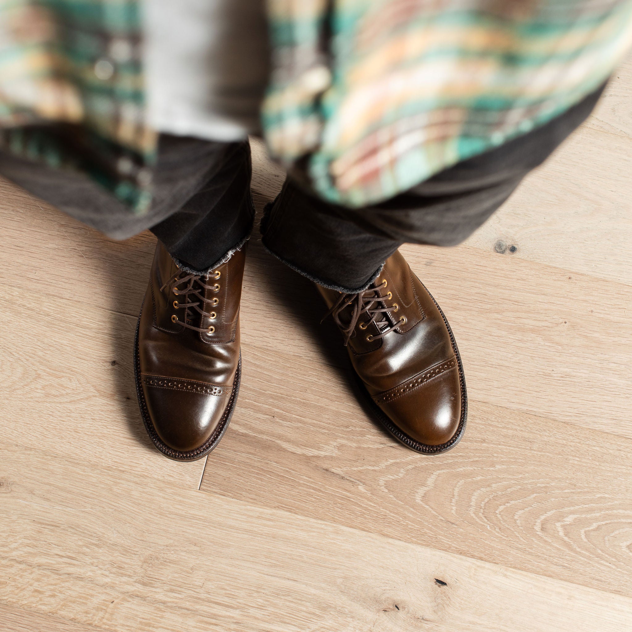 Pre-Order | Garrison Boot Maduro Shell Cordovan