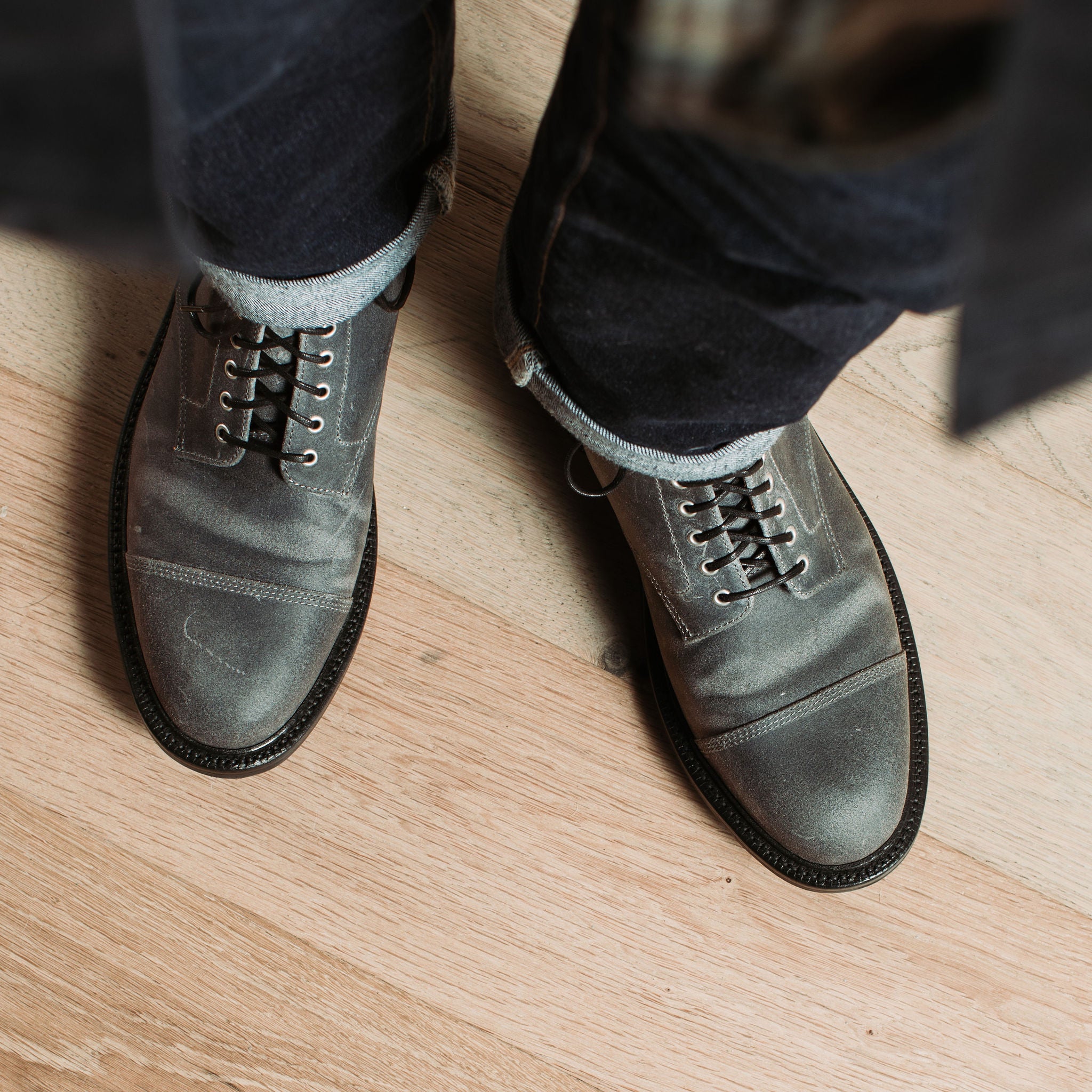 Cap Toe Boot Frost Waxed Commander