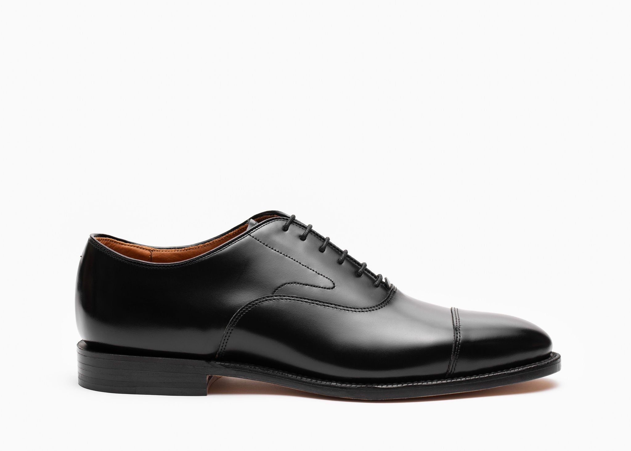 Cap Toe Oxford - Black