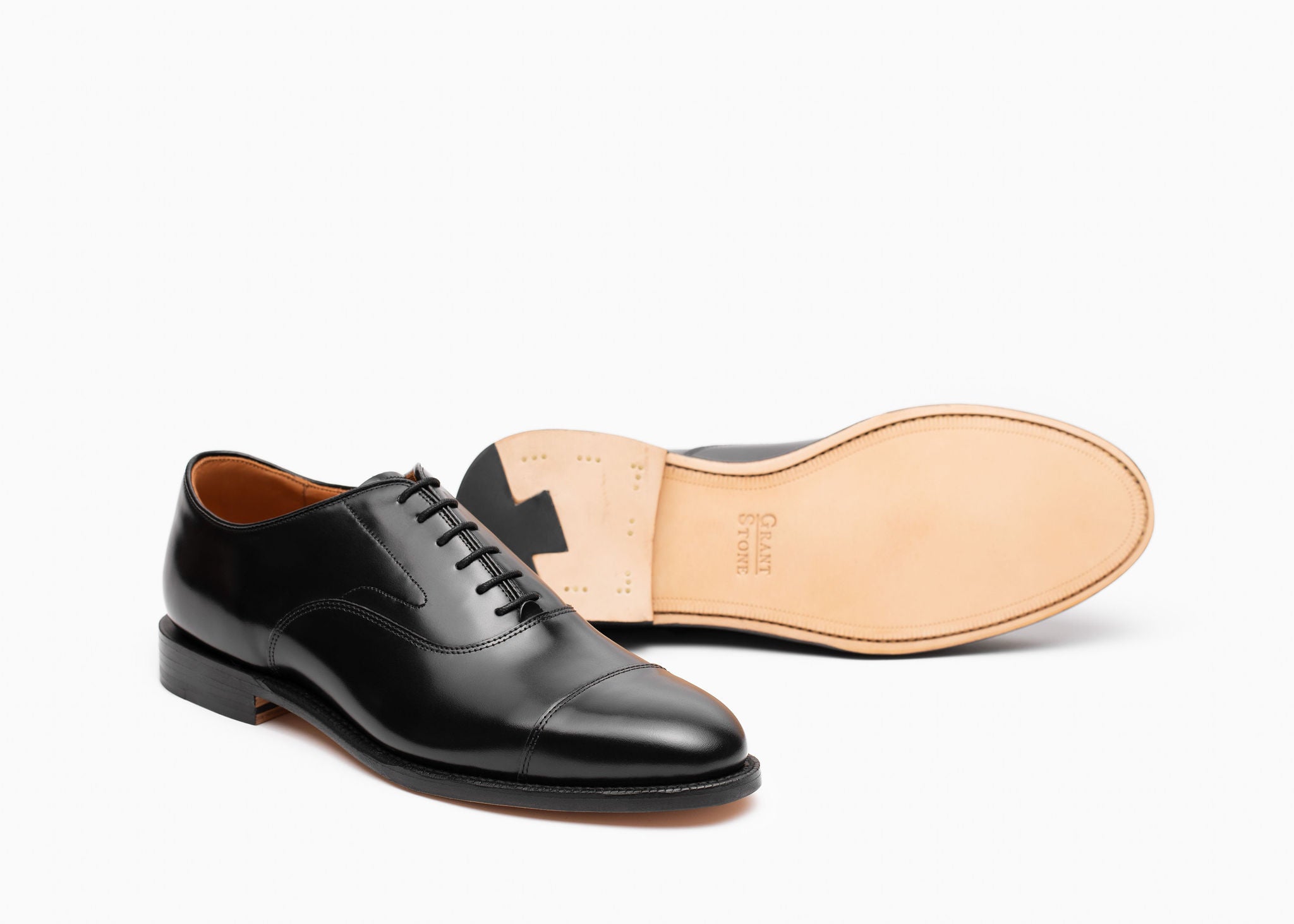Cap Toe Oxford - Black