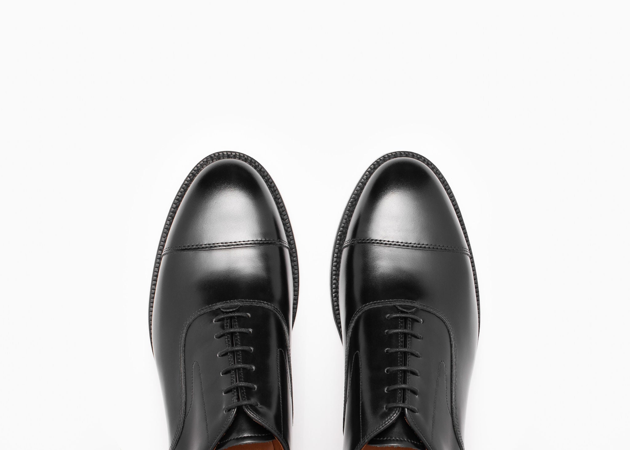 Cap Toe Oxford - Black