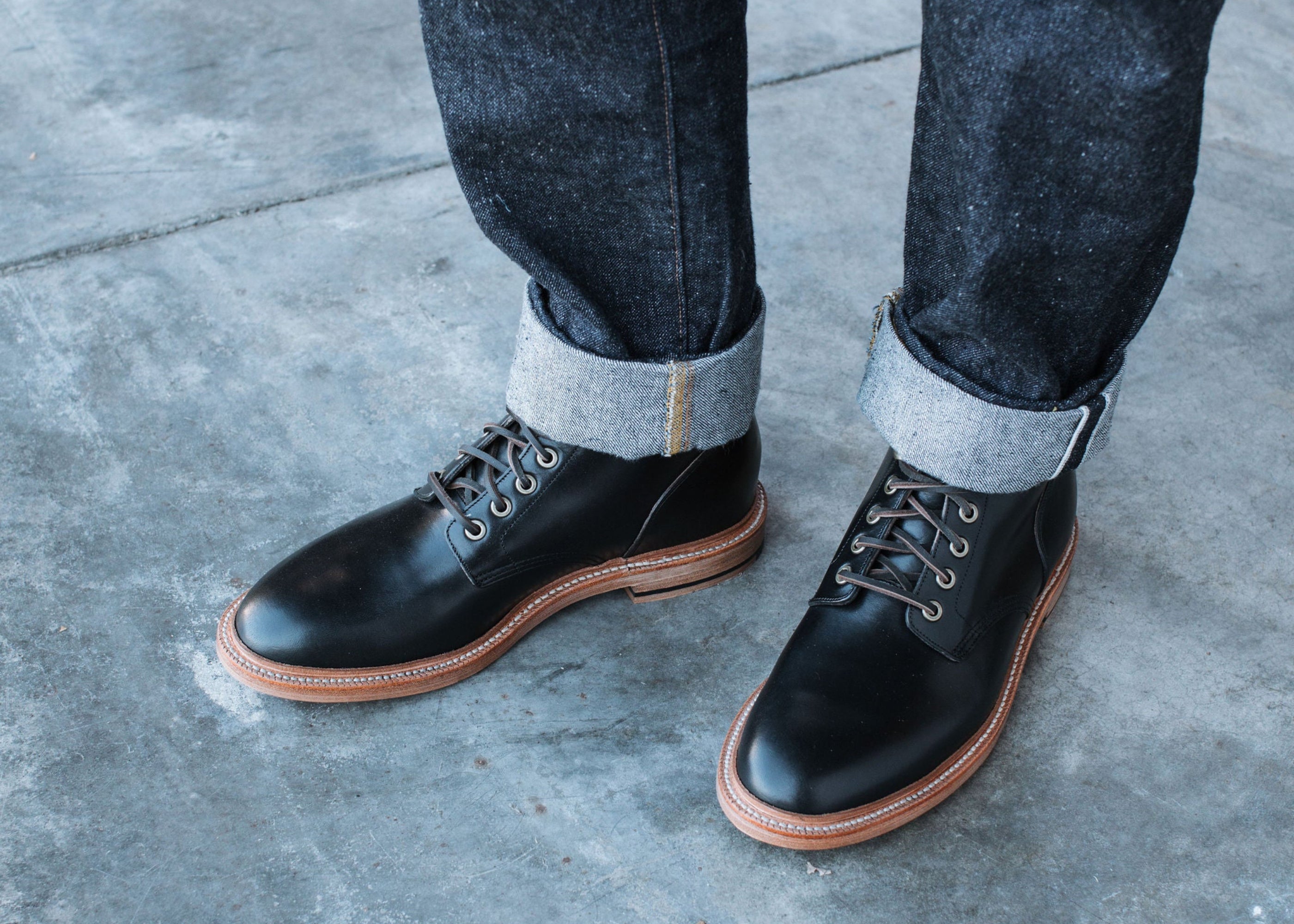 Diesel Boot Black Chromexcel / Leather Outsole