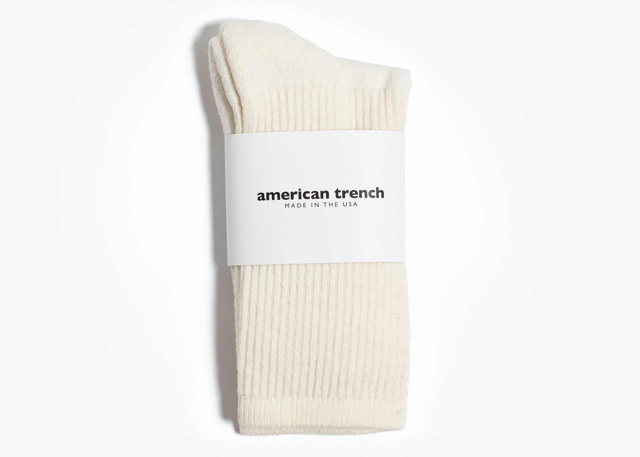 American Trench Mil-Spec Sport Sock – Natural