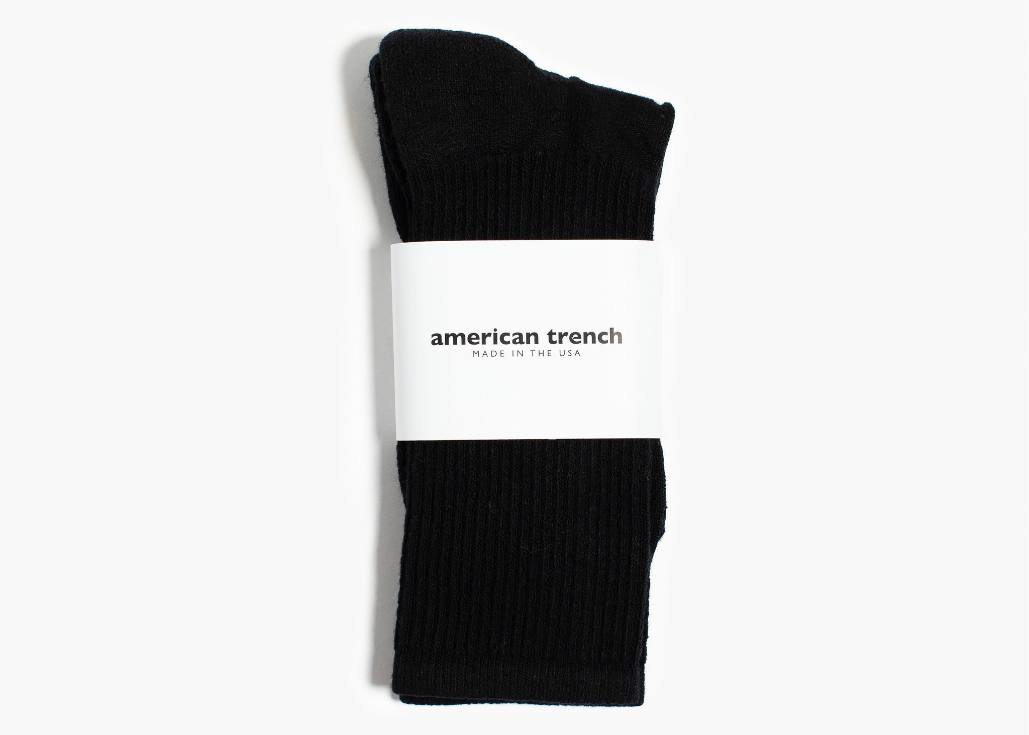 American Trench Mil-Spec Sport Sock – Black