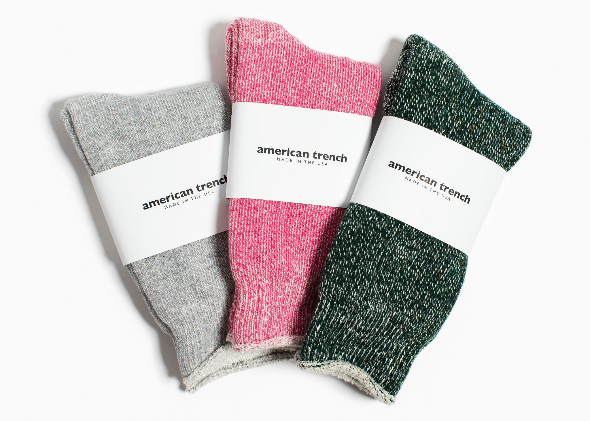 American Trench Sunday Sock – Light Grey