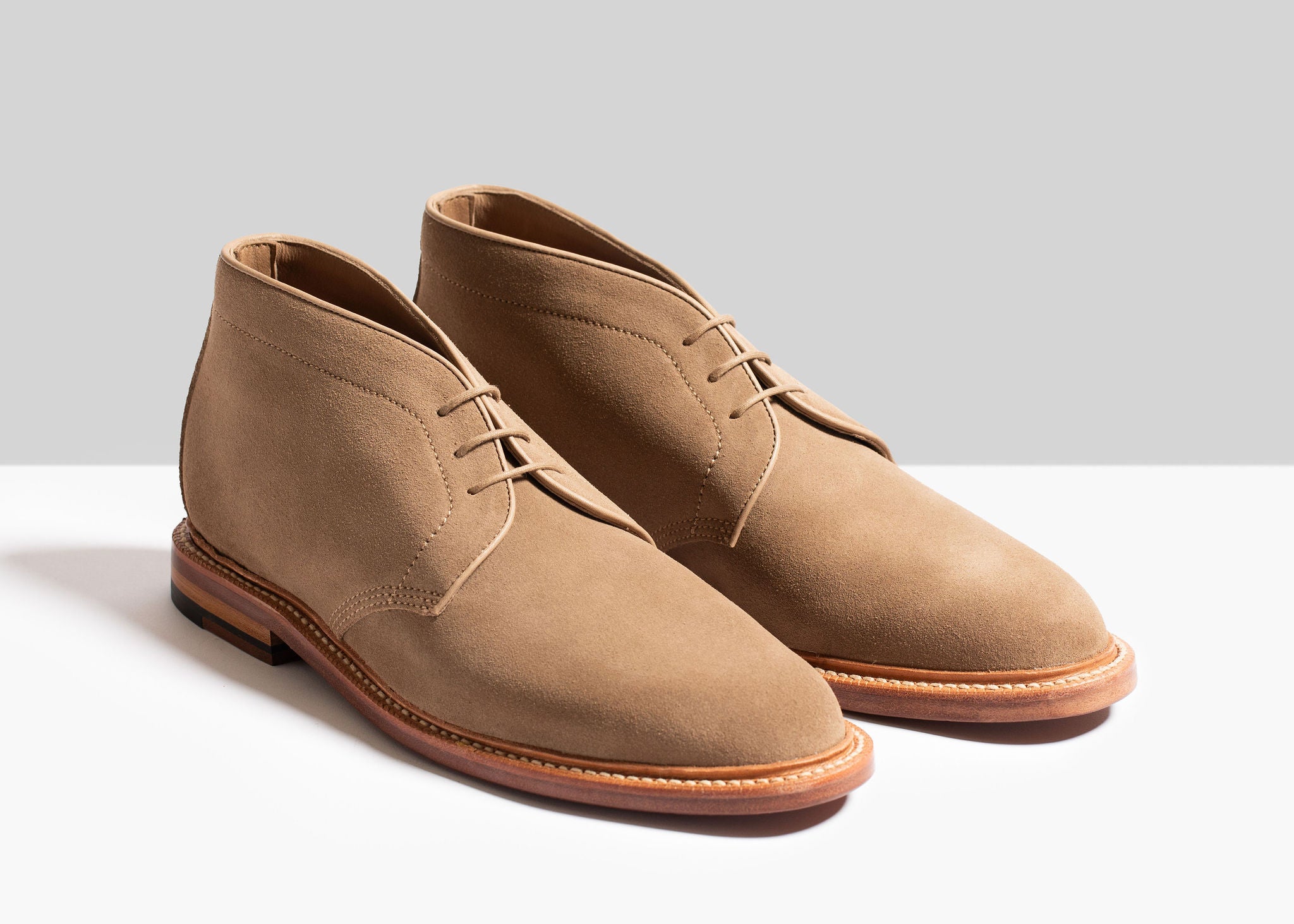 Unlined Chukka - Sand Suede