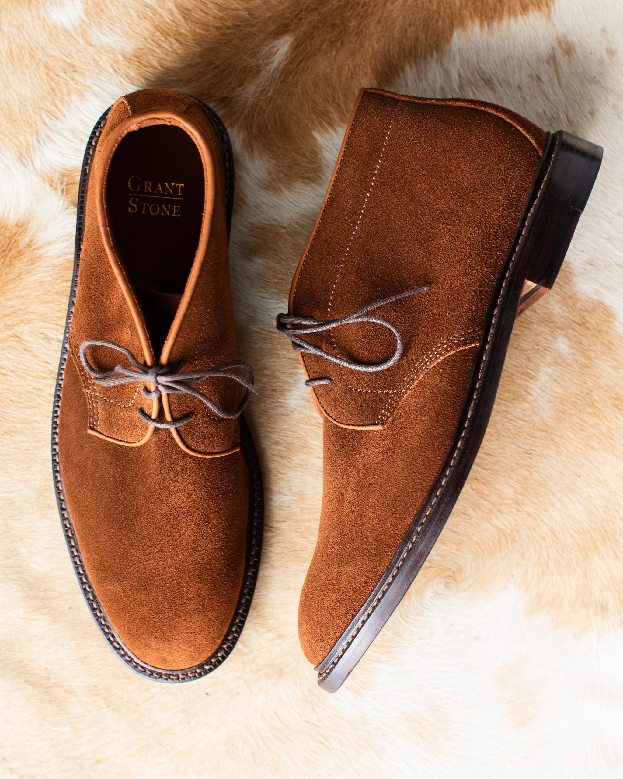 Unlined Chukka - Bourbon Suede
