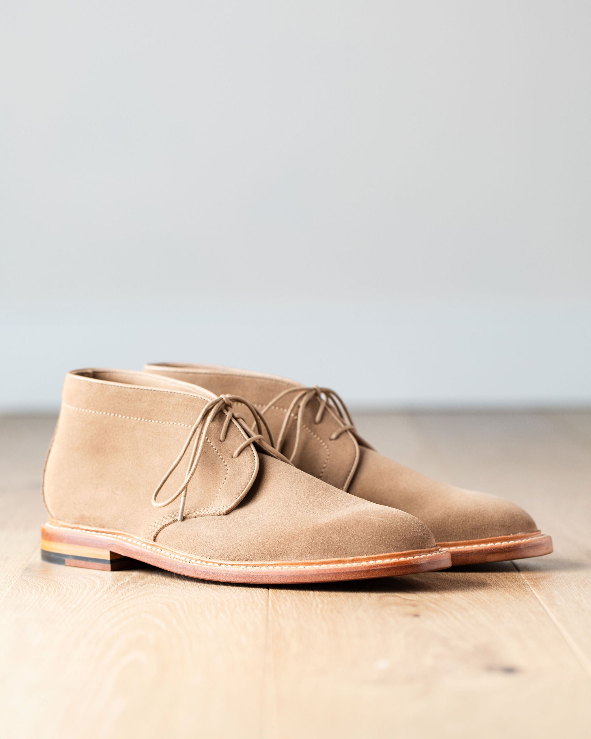 Unlined Chukka - Sand Suede