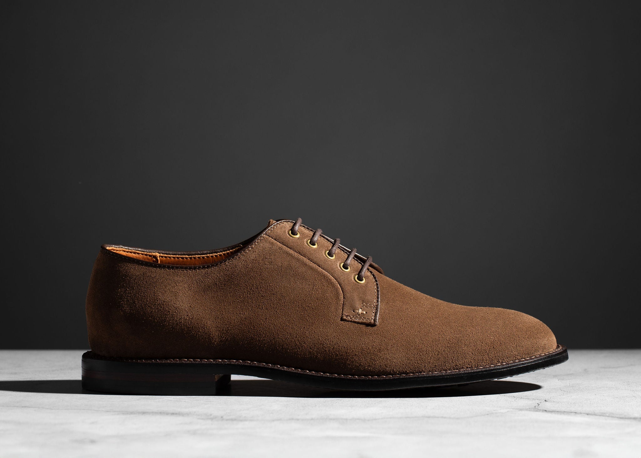 Pre-Order | Plain Toe Husk Suede