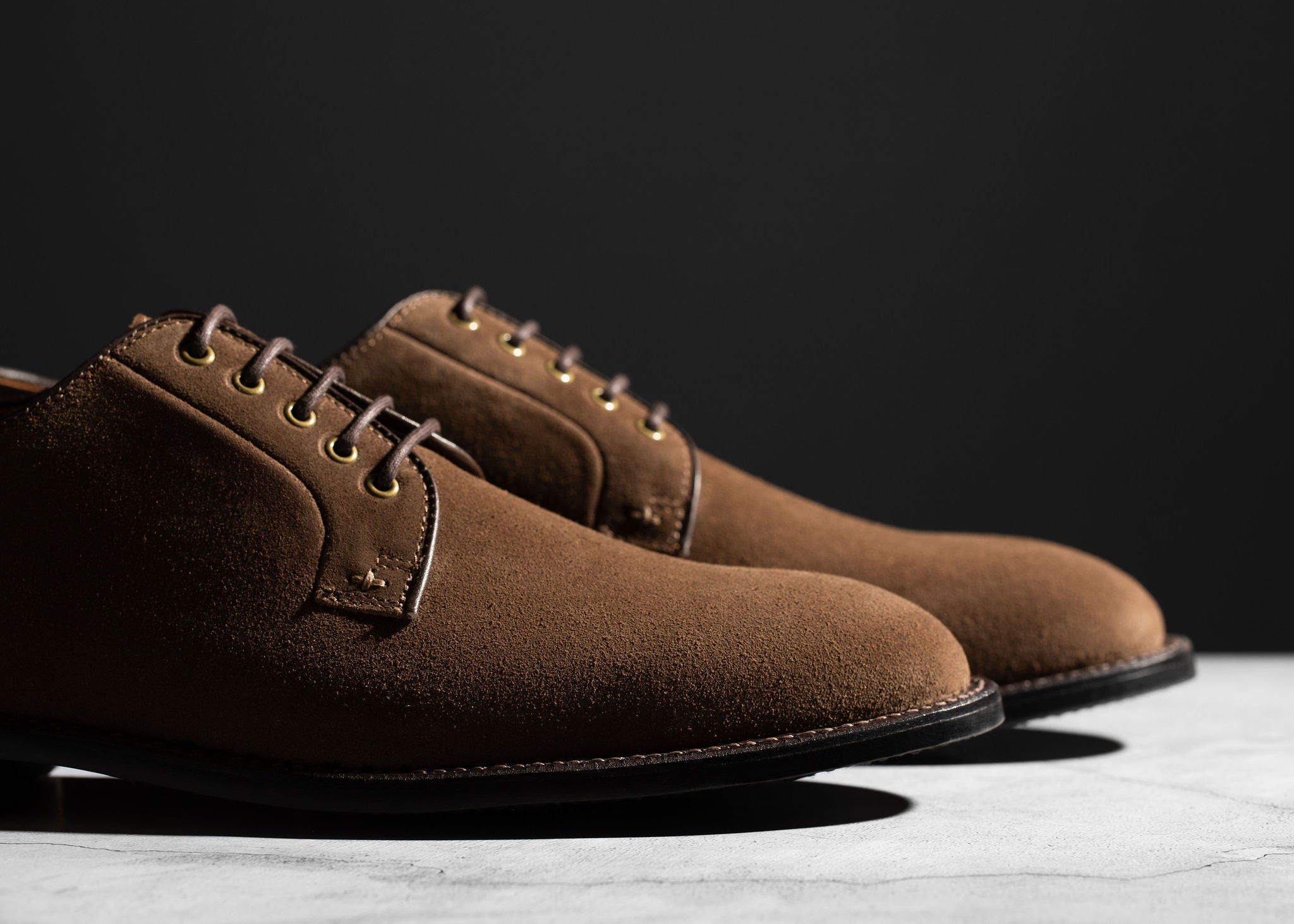 Pre-Order | Plain Toe Husk Suede