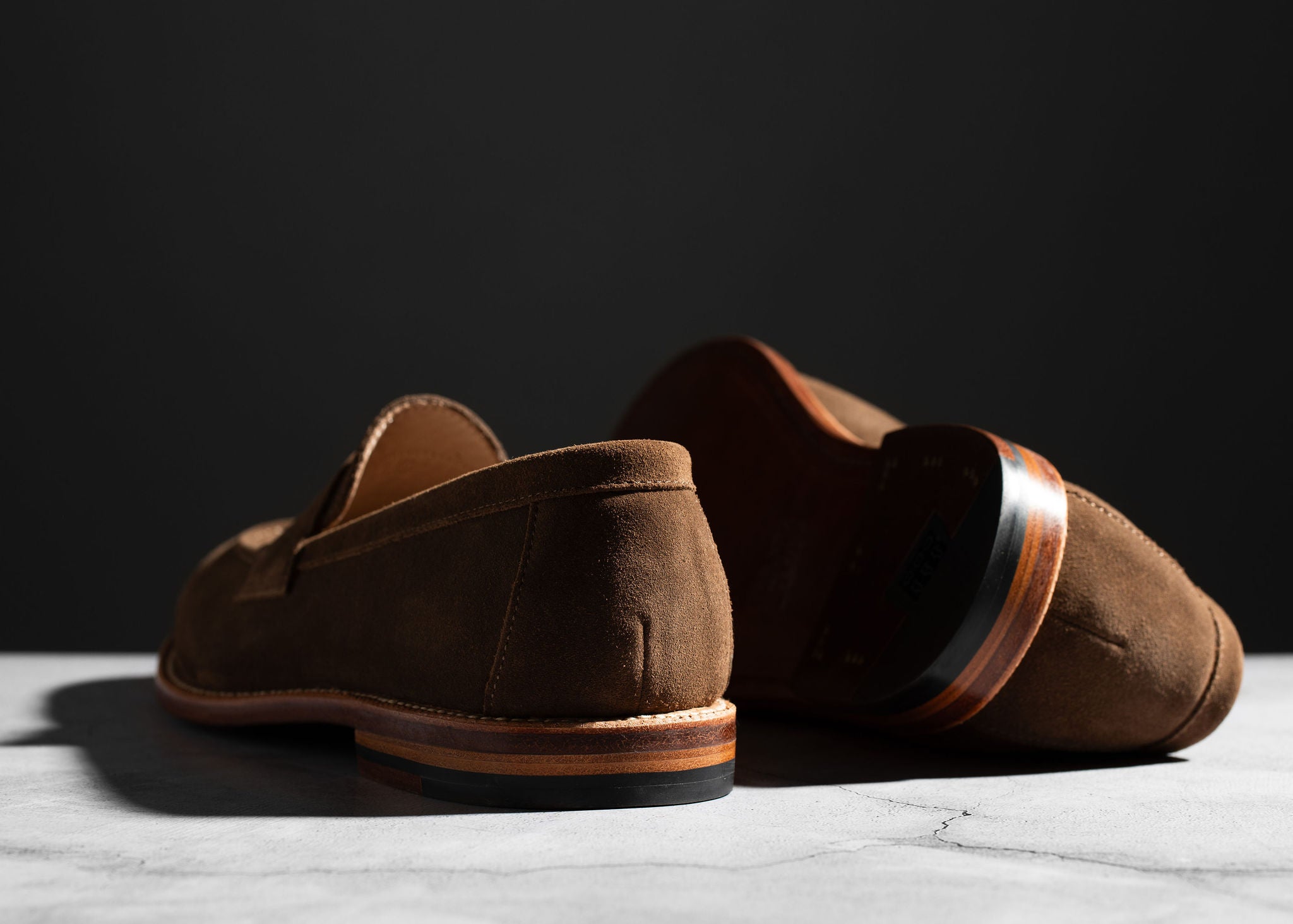 Pre-Order | Traveler Penny Loafer Husk Suede