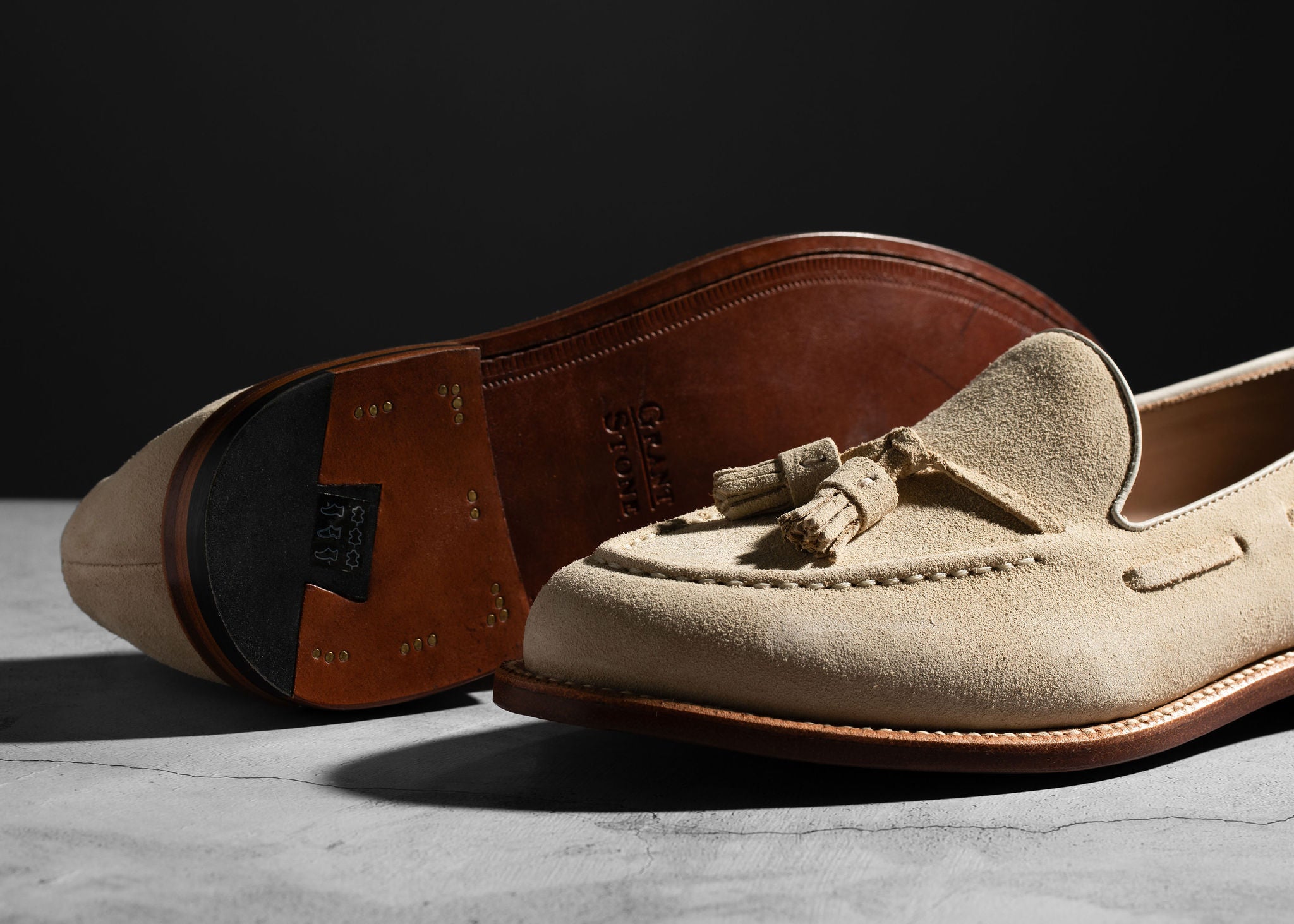 Pre-Order | Tassel Loafer Safari Suede