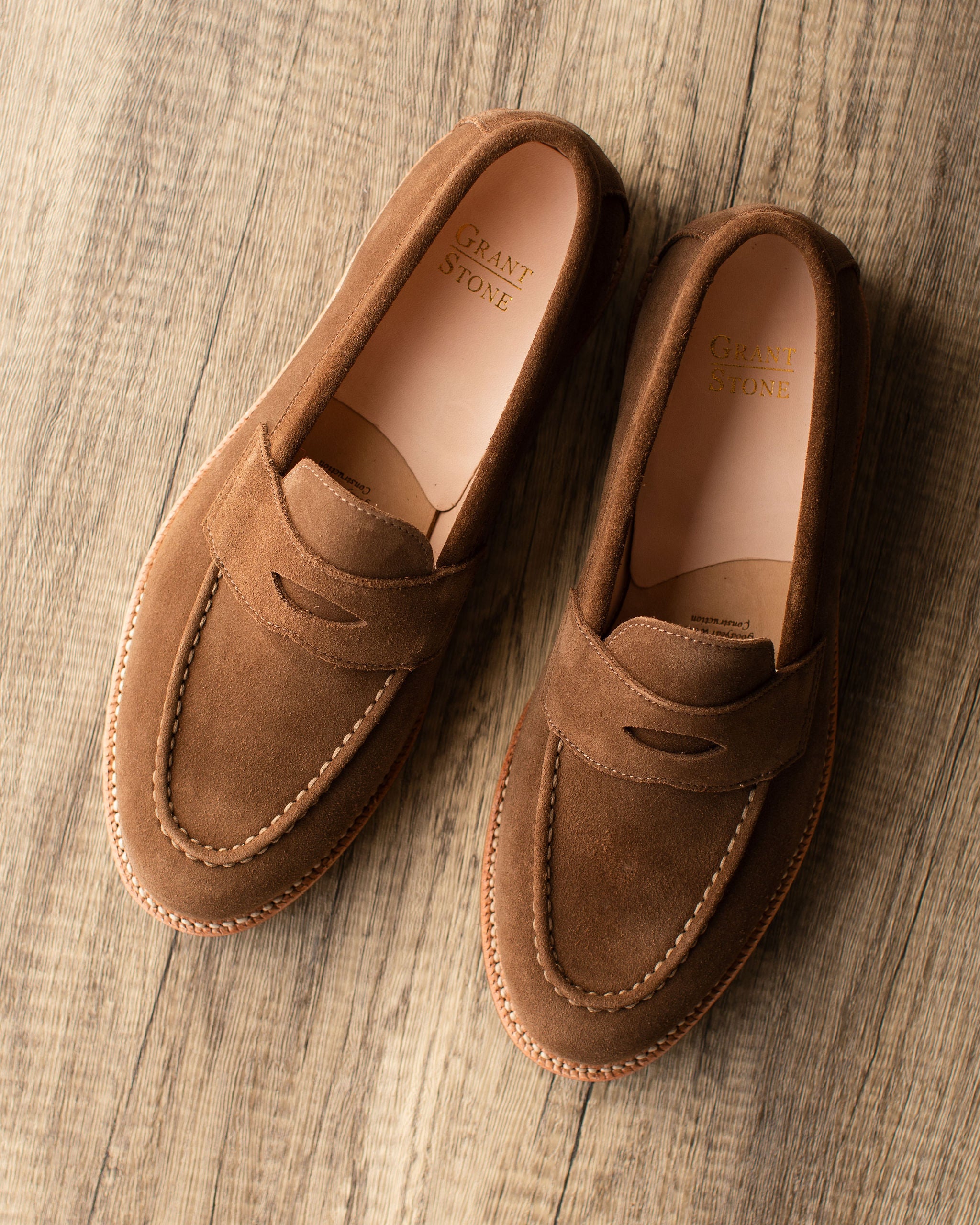 Pre-Order | Traveler Penny Loafer Husk Suede