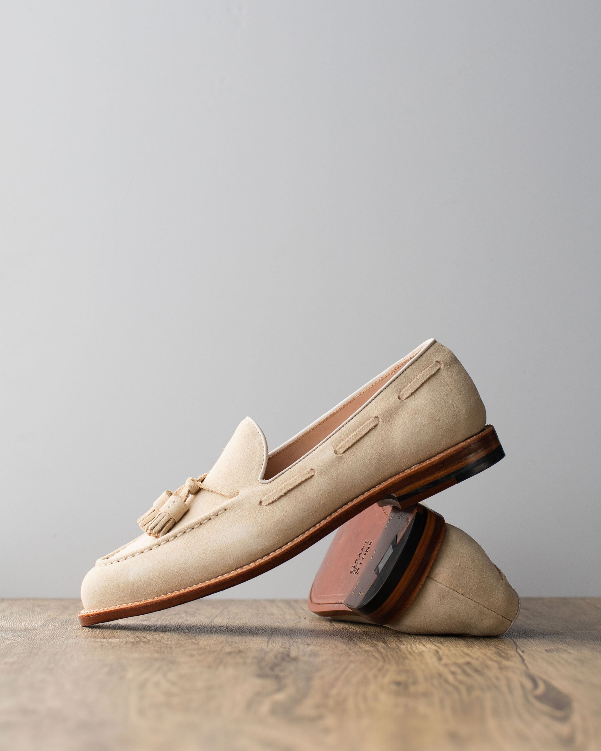 Pre-Order | Tassel Loafer Safari Suede