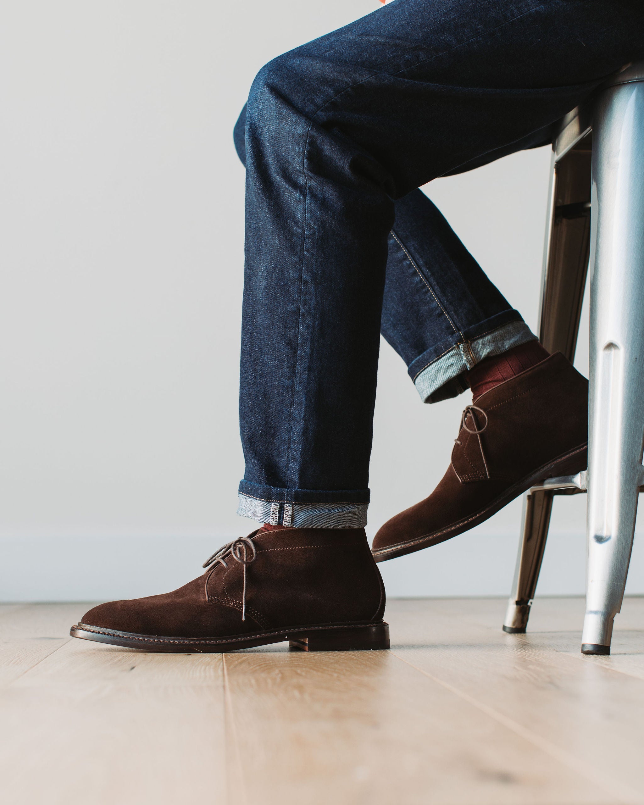 Unlined Chukka - Espresso Suede