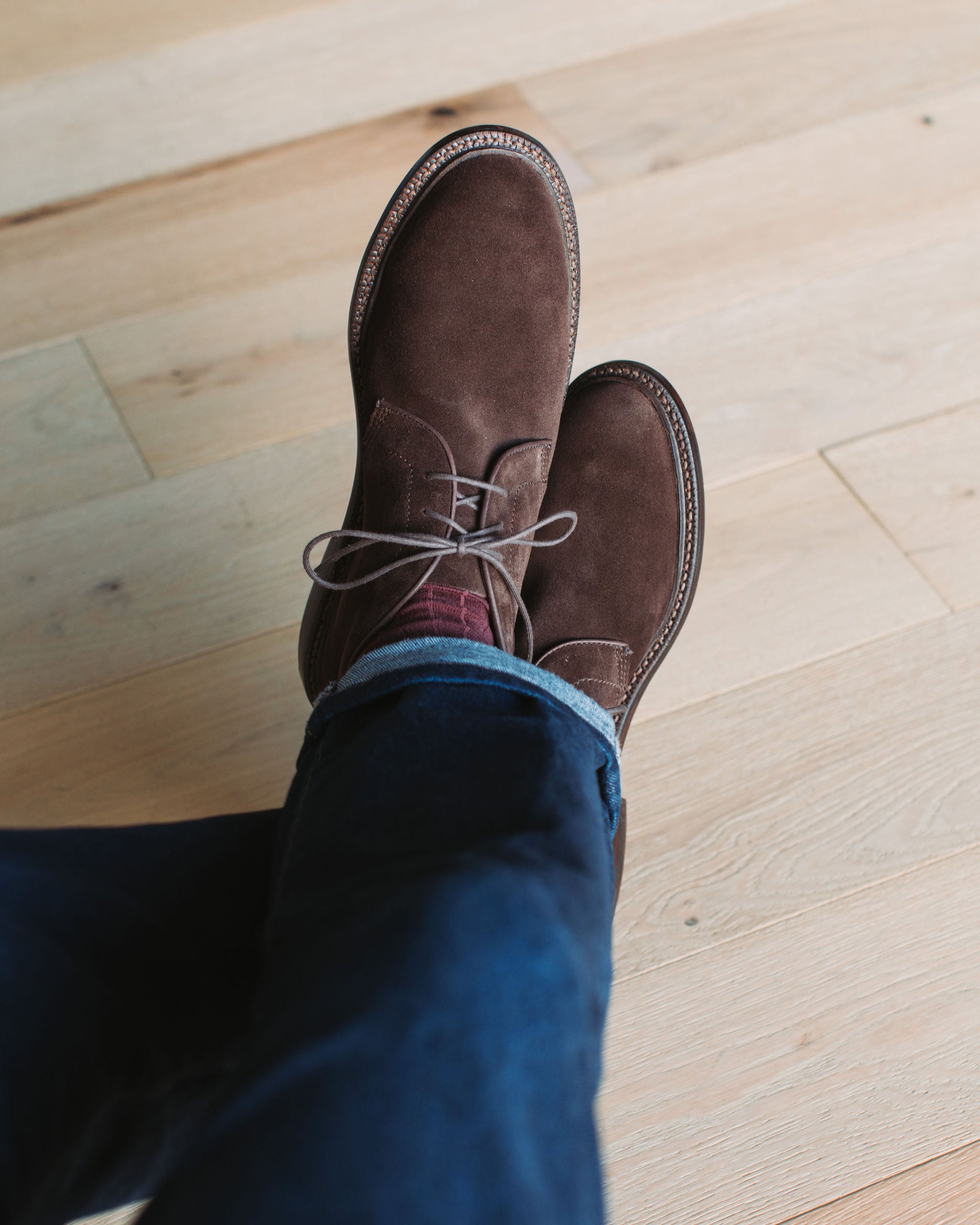 Unlined Chukka - Espresso Suede