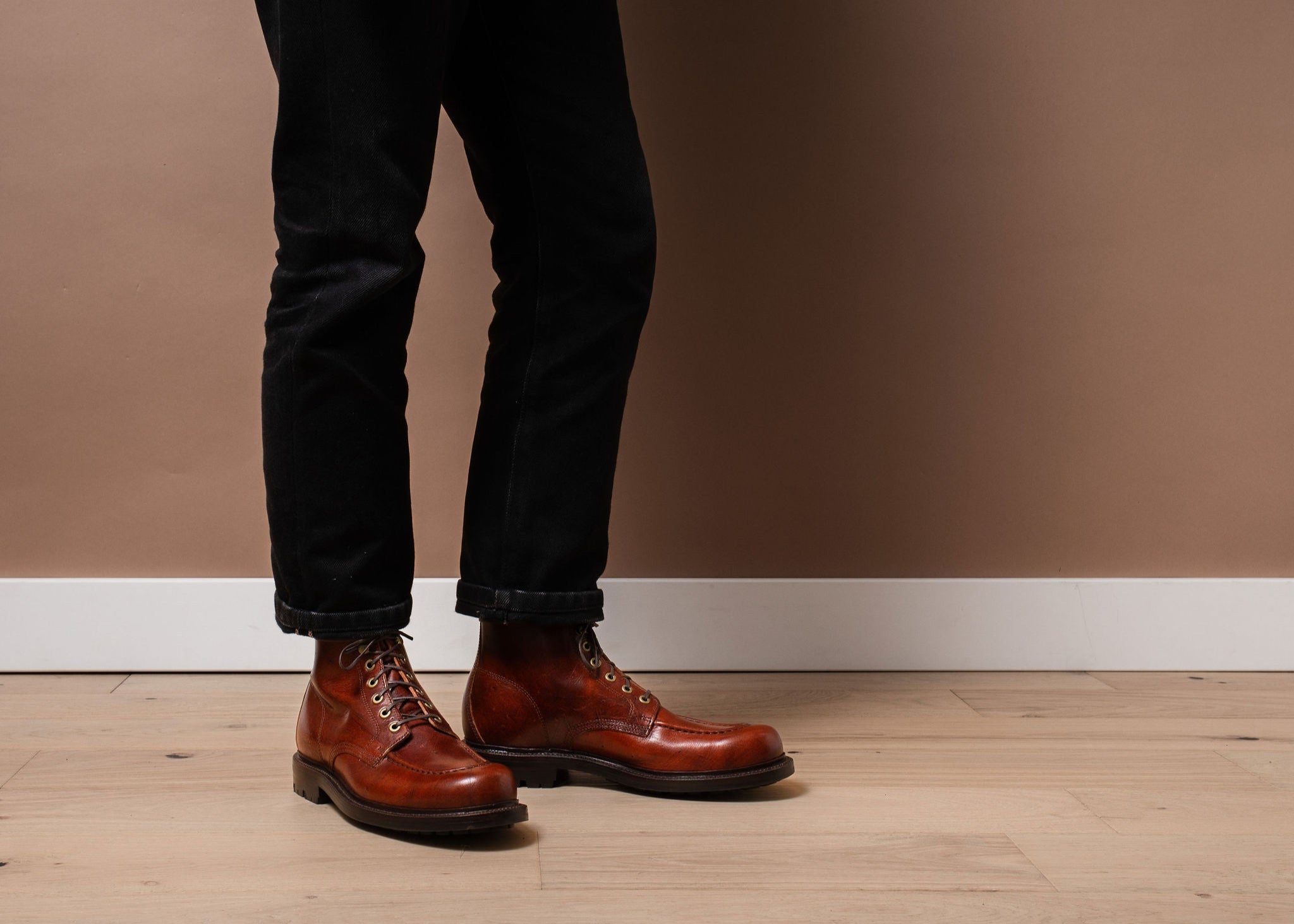 Brass Boot Cognac Ecbatana
