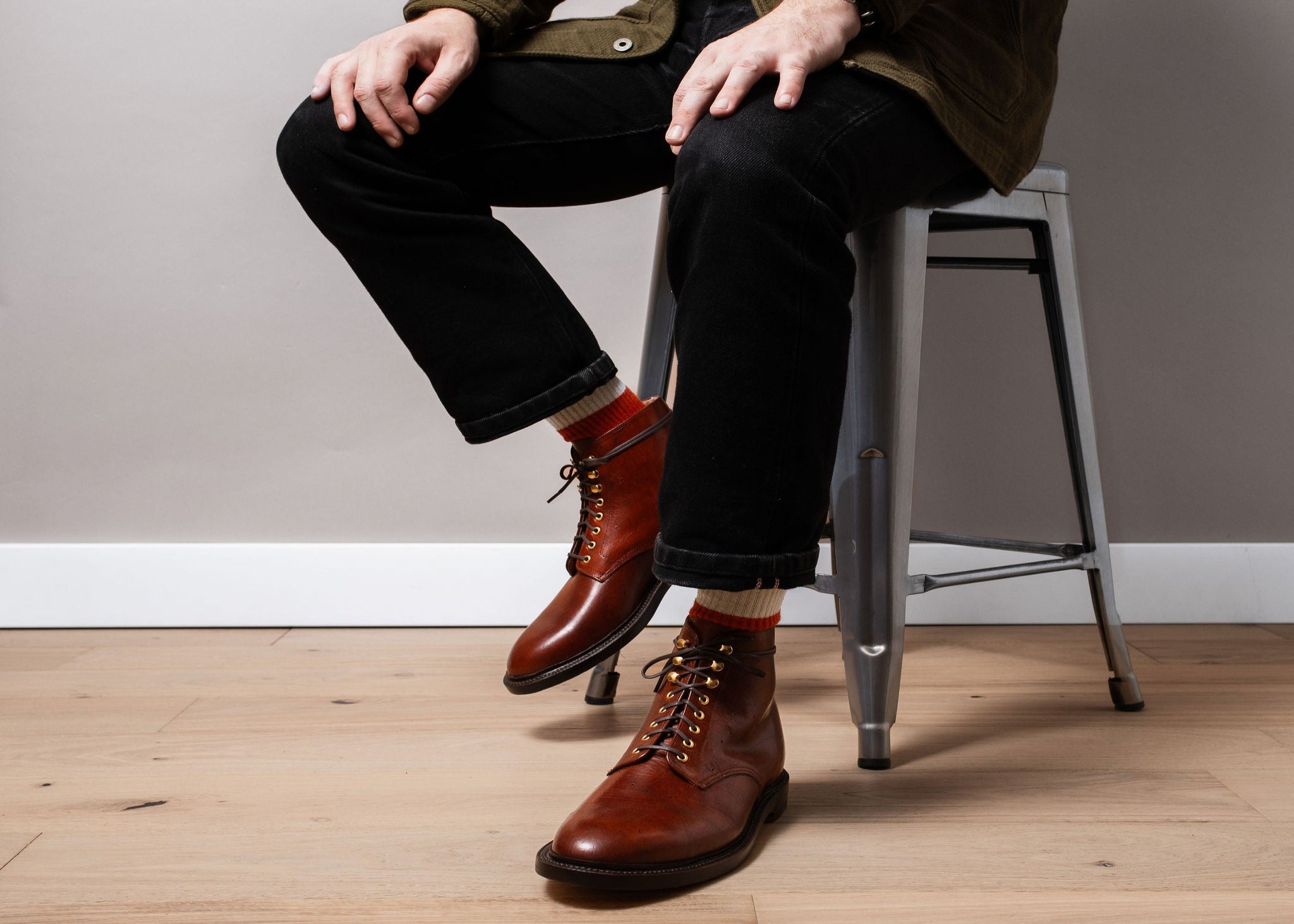Edward Boot Cognac Ecbatana