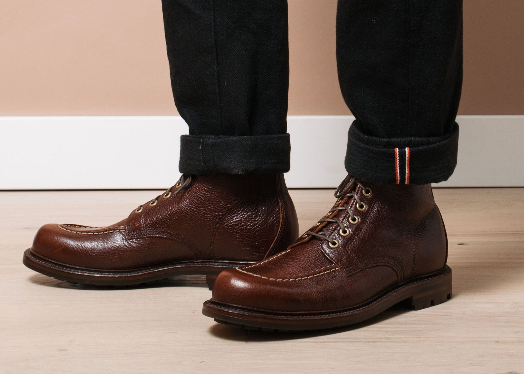 Brass Boot Crimson Kudu