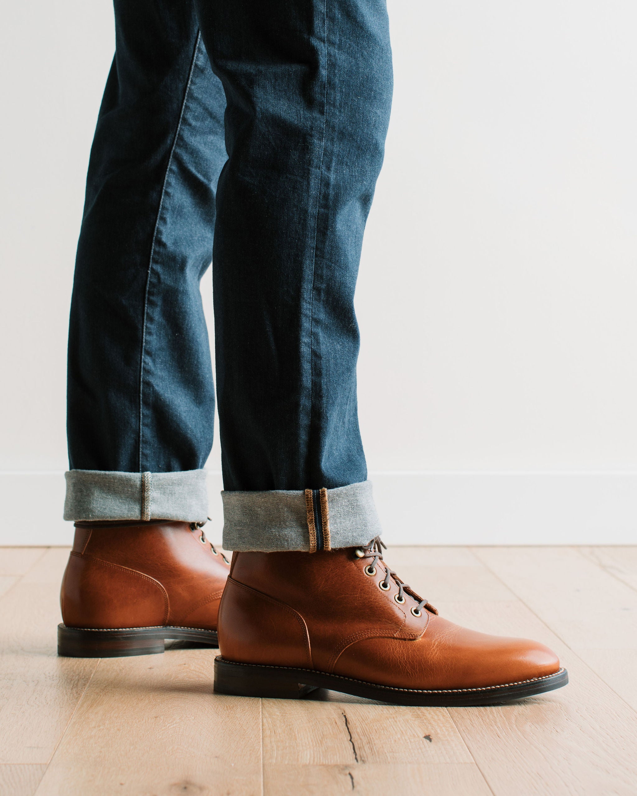 Diesel Boot Tan Brooklyn Calf