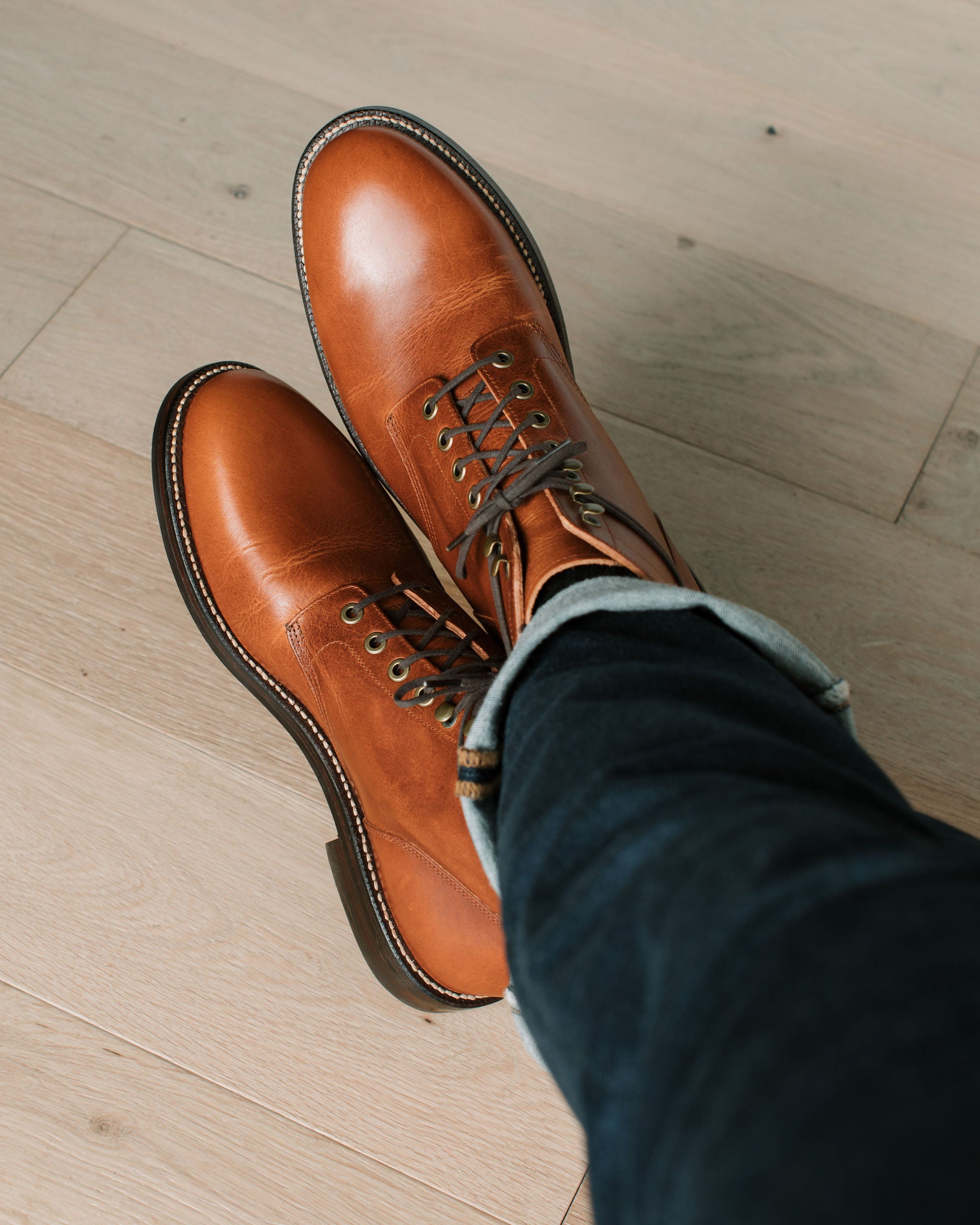 Diesel Boot Tan Brooklyn Calf