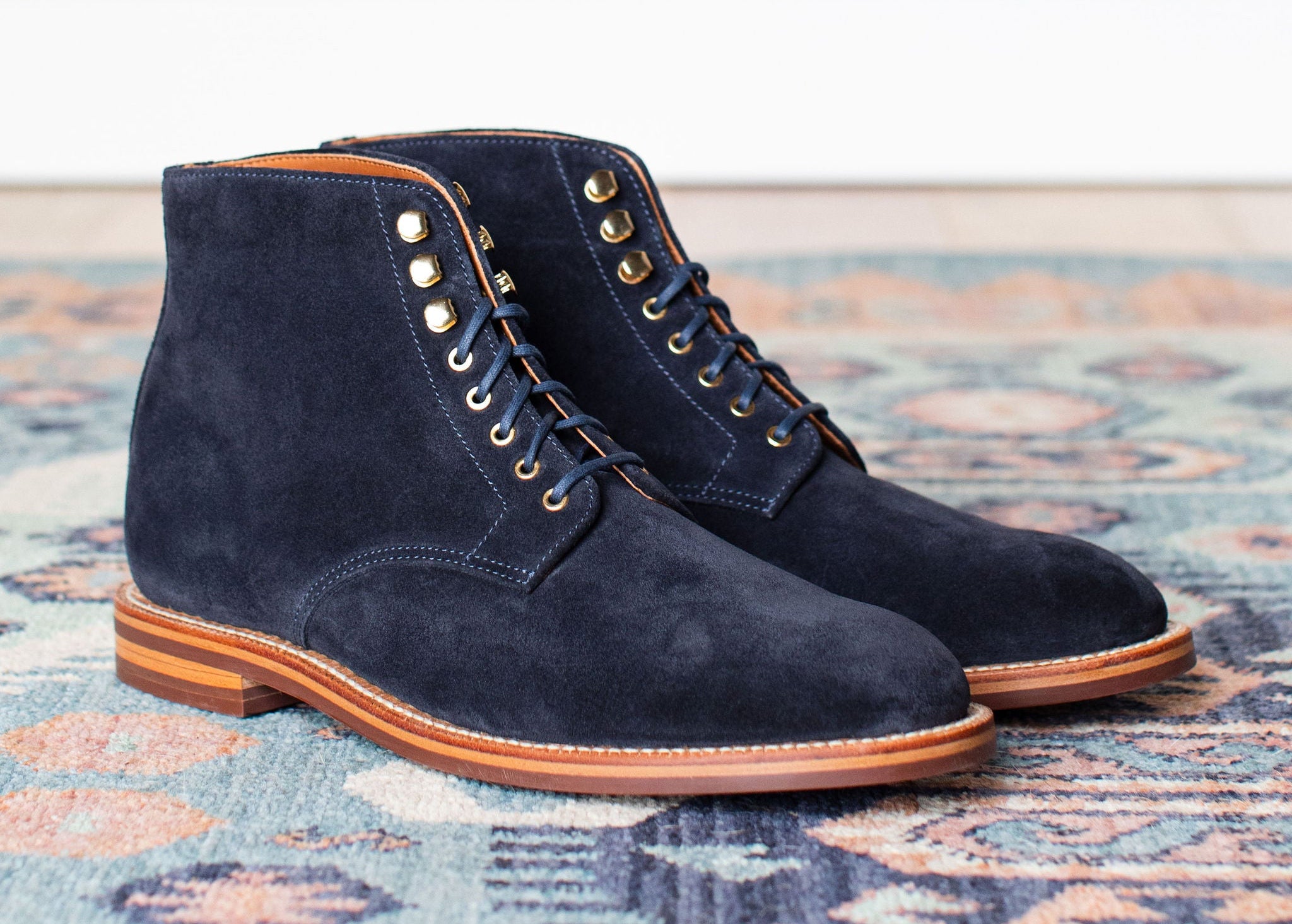Edward Boot Midnight Suede