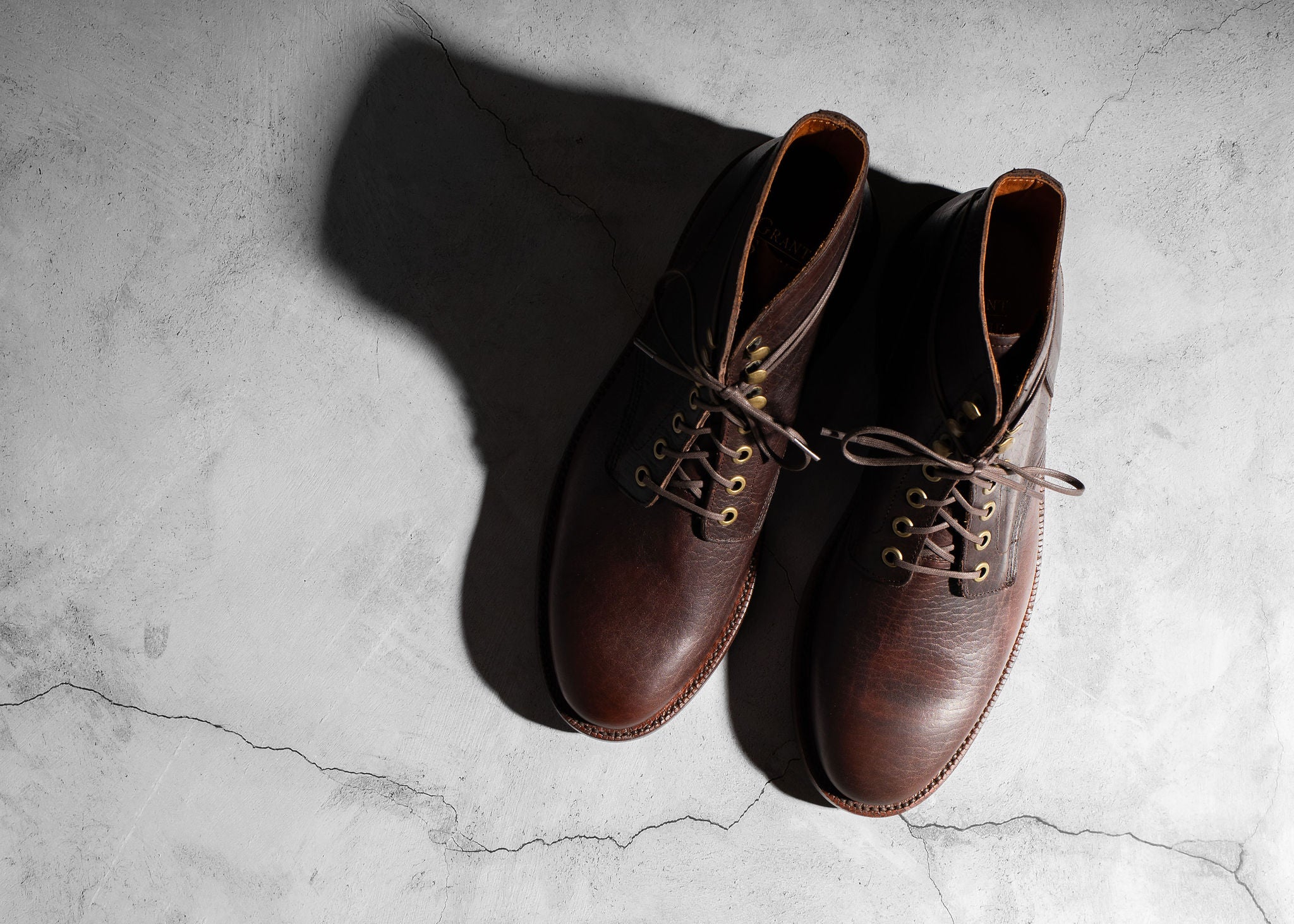 Diesel Boot Mahogany Shrunken Calf