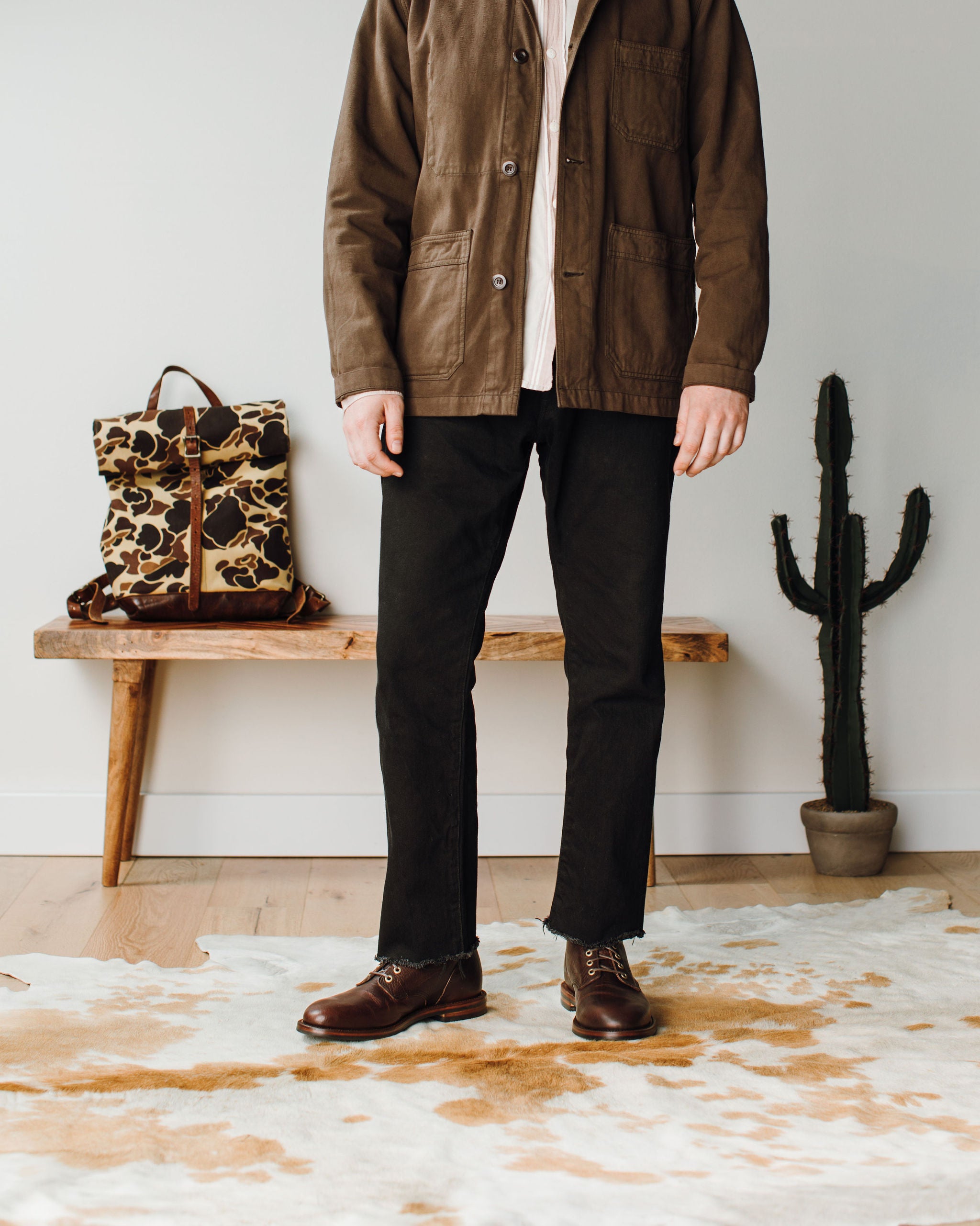 Diesel Boot Mahogany Shrunken Calf