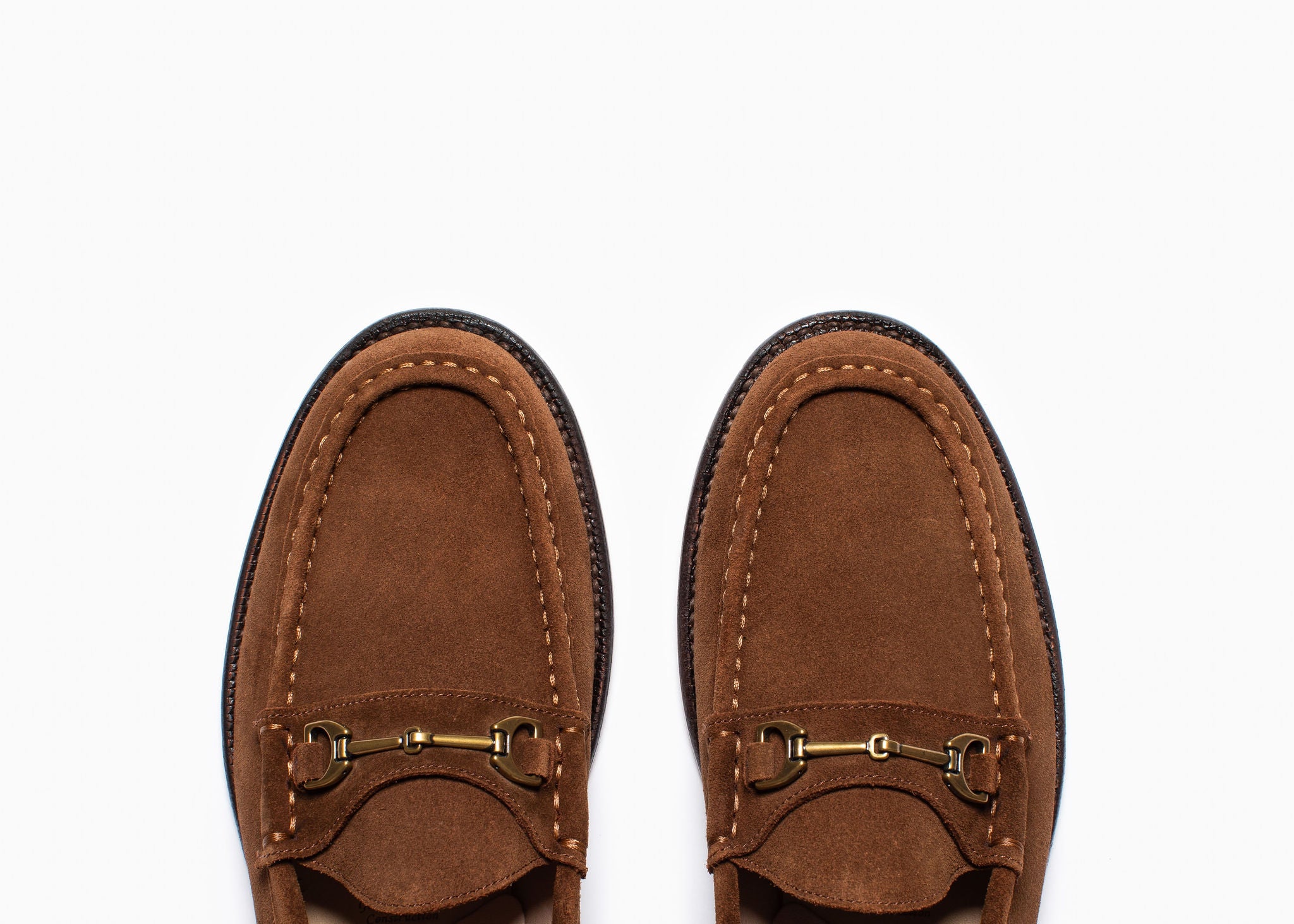 Horsebit Loafer Bourbon Suede