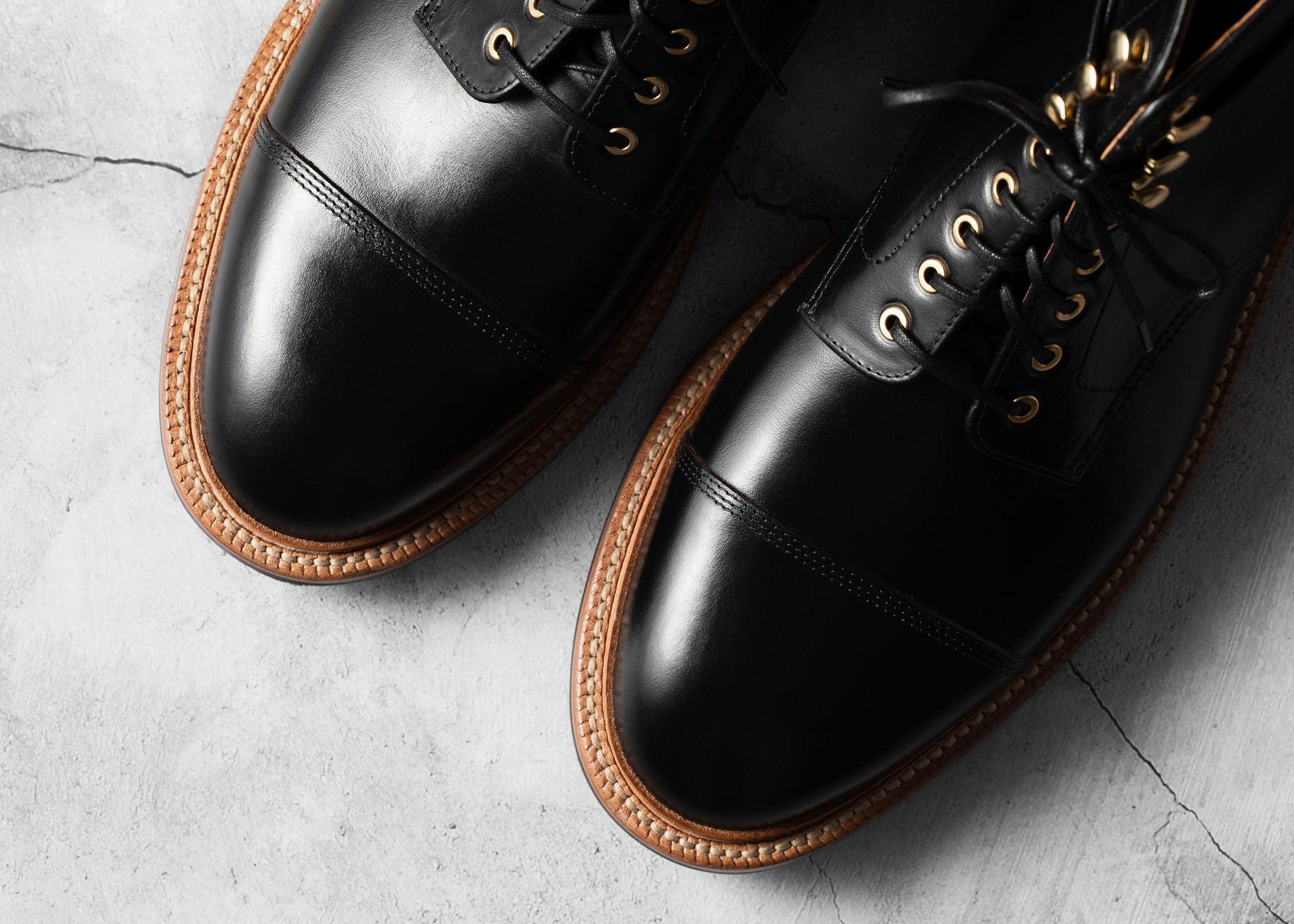 Pre-Order | Cap Toe Boot Black Chromexcel