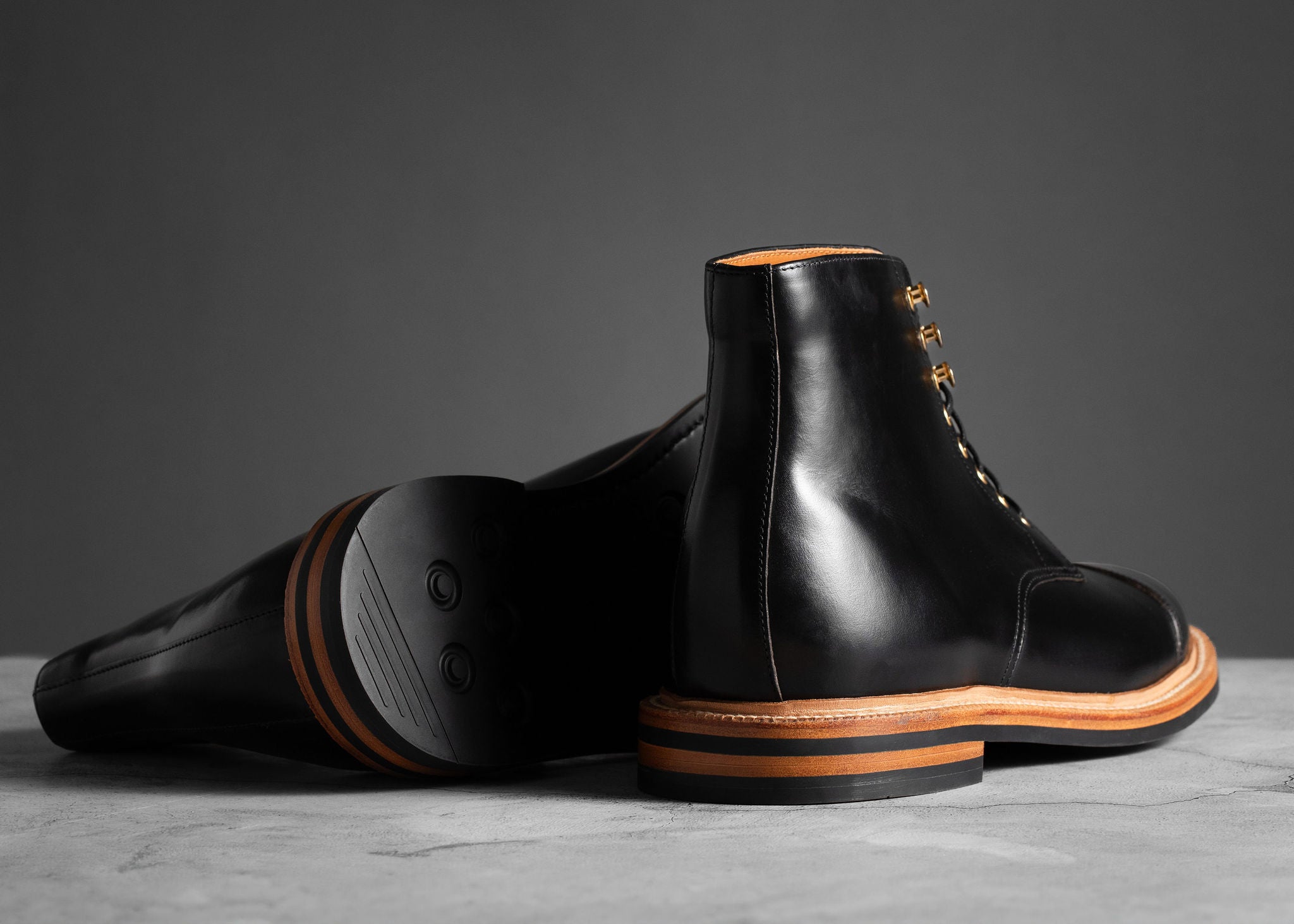 Pre-Order | Cap Toe Boot Black Chromexcel