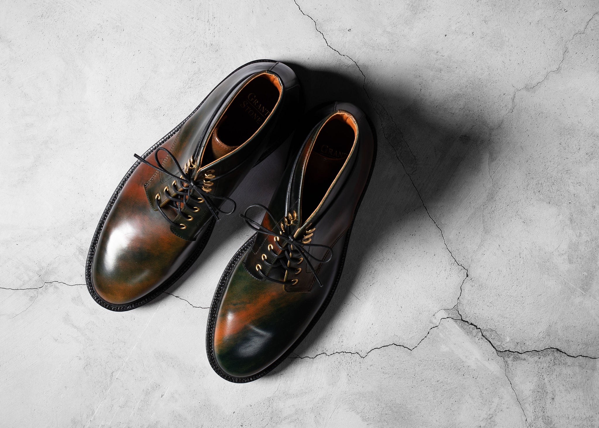 Pre-Order | Edward Boot Black Marbled Shell Cordovan