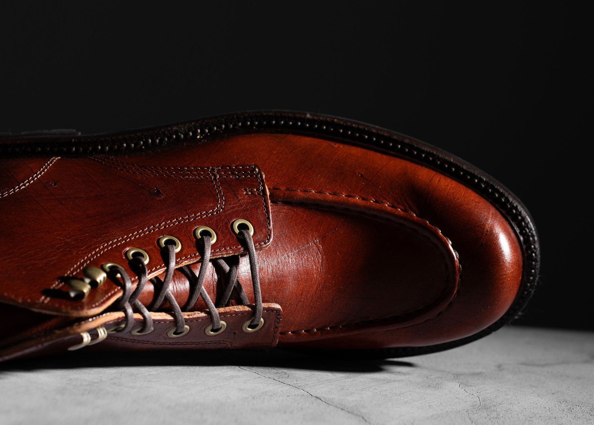 Brass Boot Cognac Ecbatana