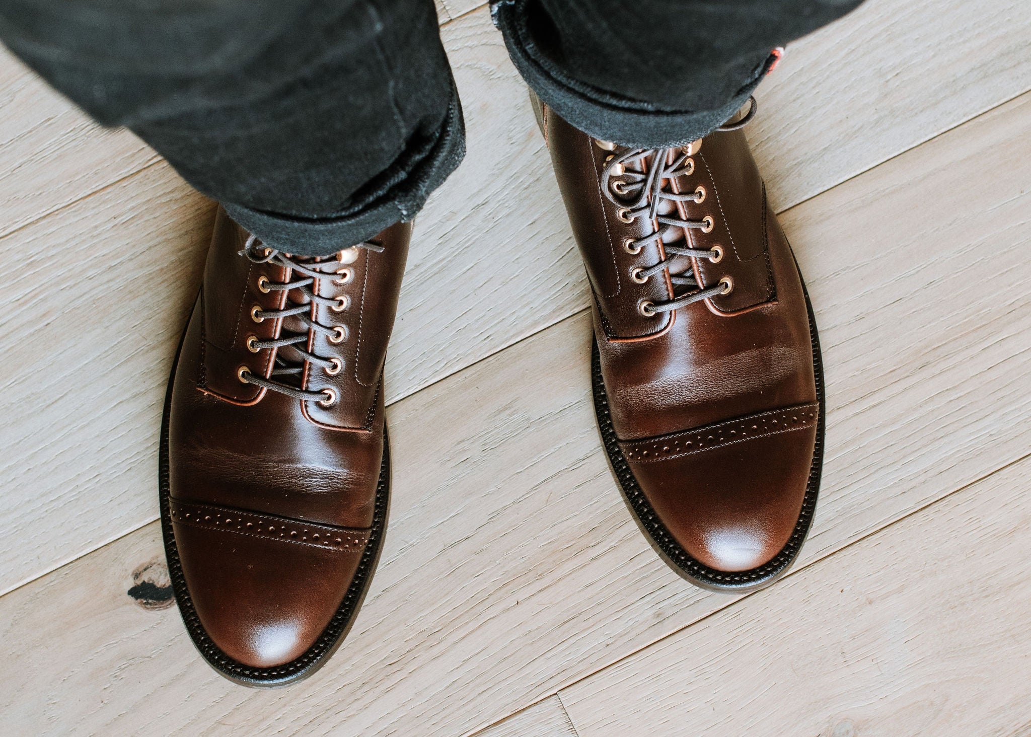 Garrison Boot Crimson Chromexcel