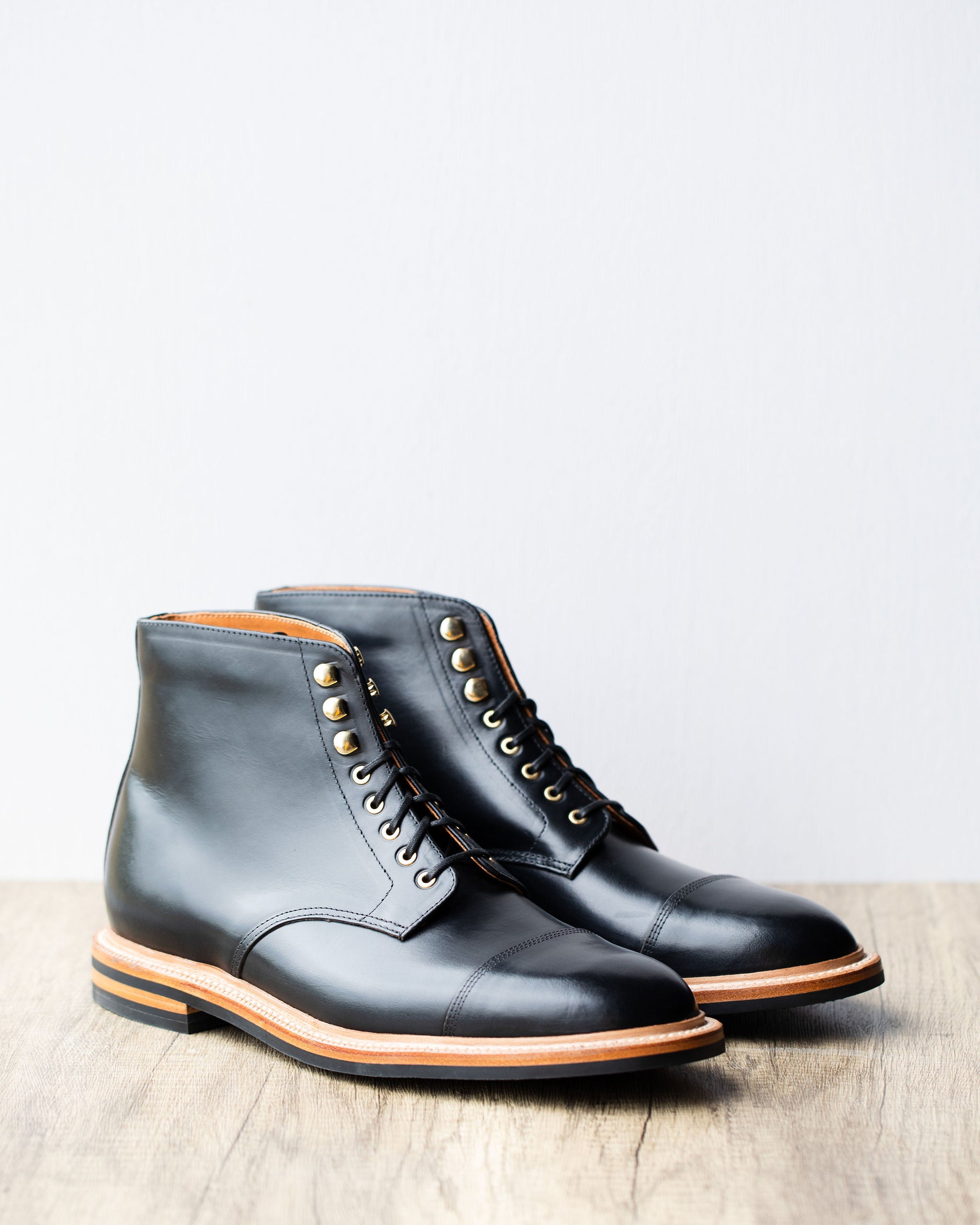 Pre-Order | Cap Toe Boot Black Chromexcel