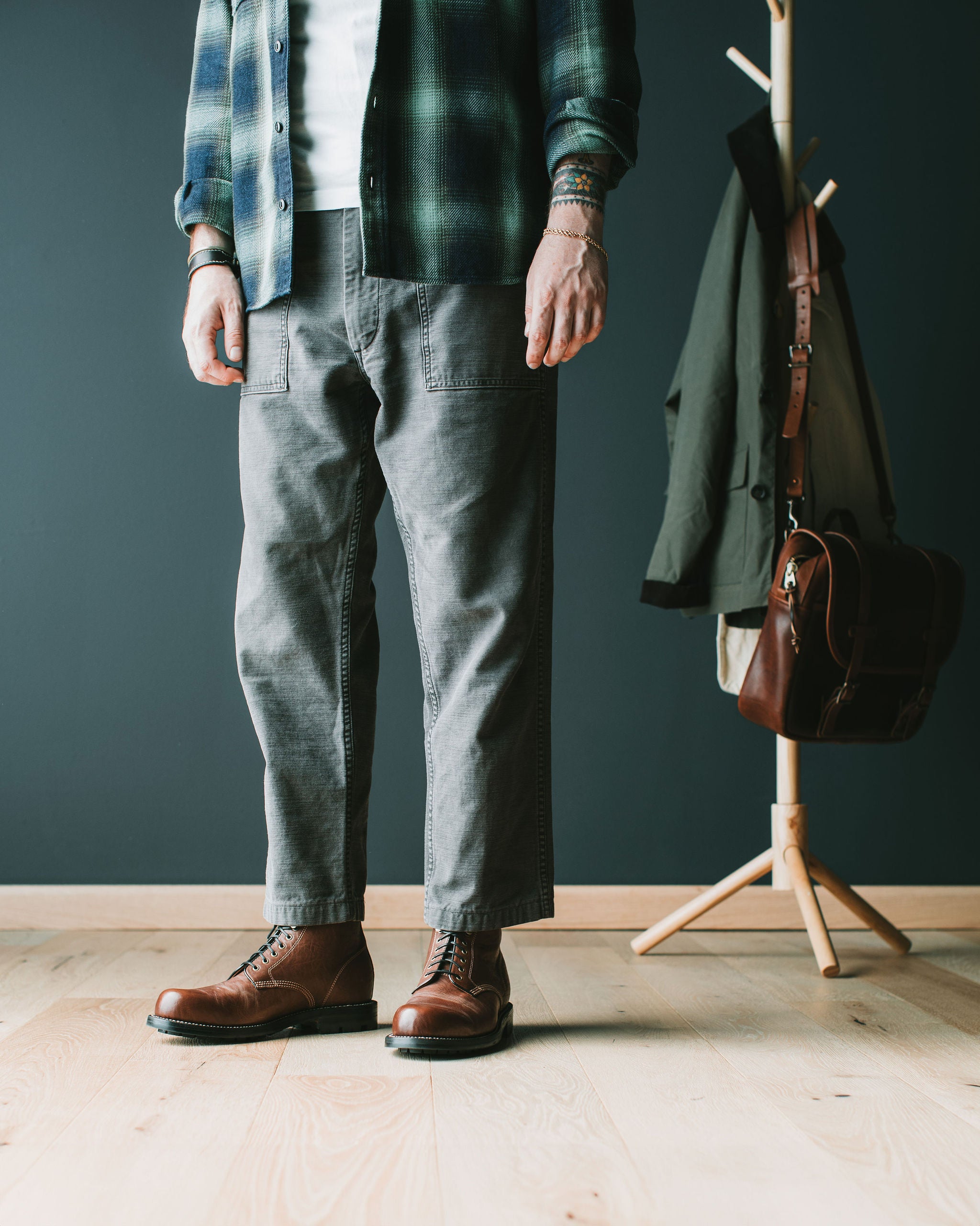 Baroda Boot Chocolate Washed Horsehide