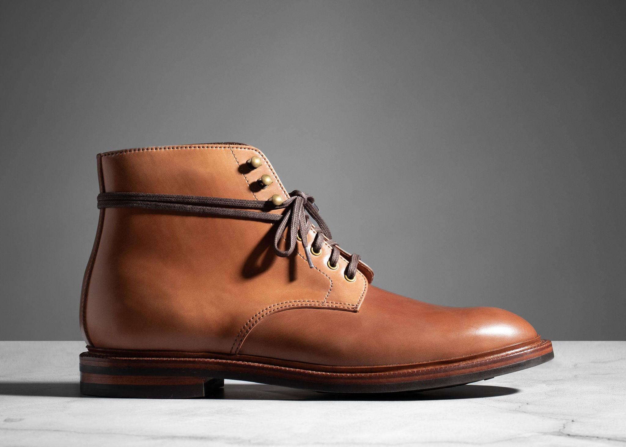 Pre-Order | Edward Boot Honey Glazed Shell Cordovan