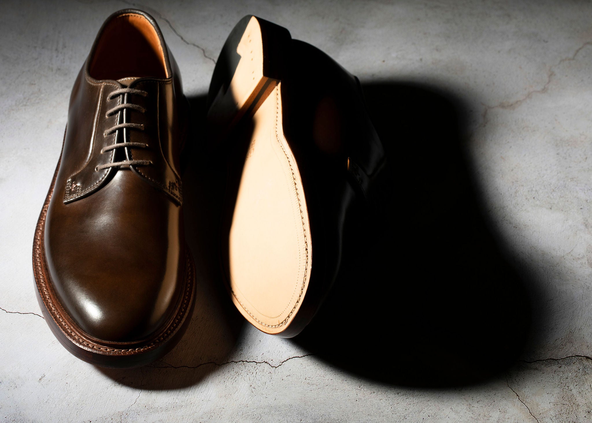 Pre-Order | Plain Toe Maduro Shell Cordovan