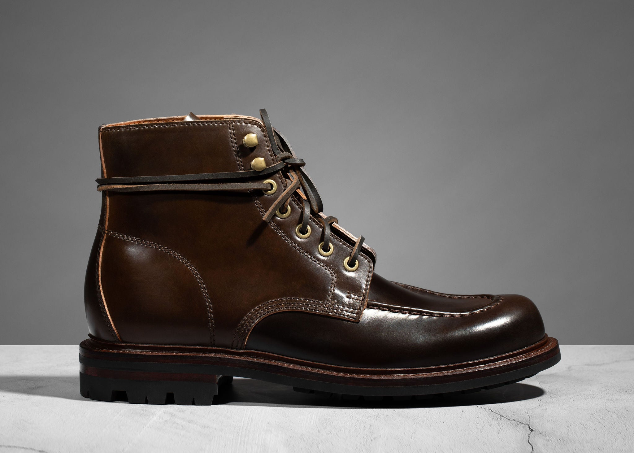 Pre-Order | Brass Boot Maduro Shell Cordovan