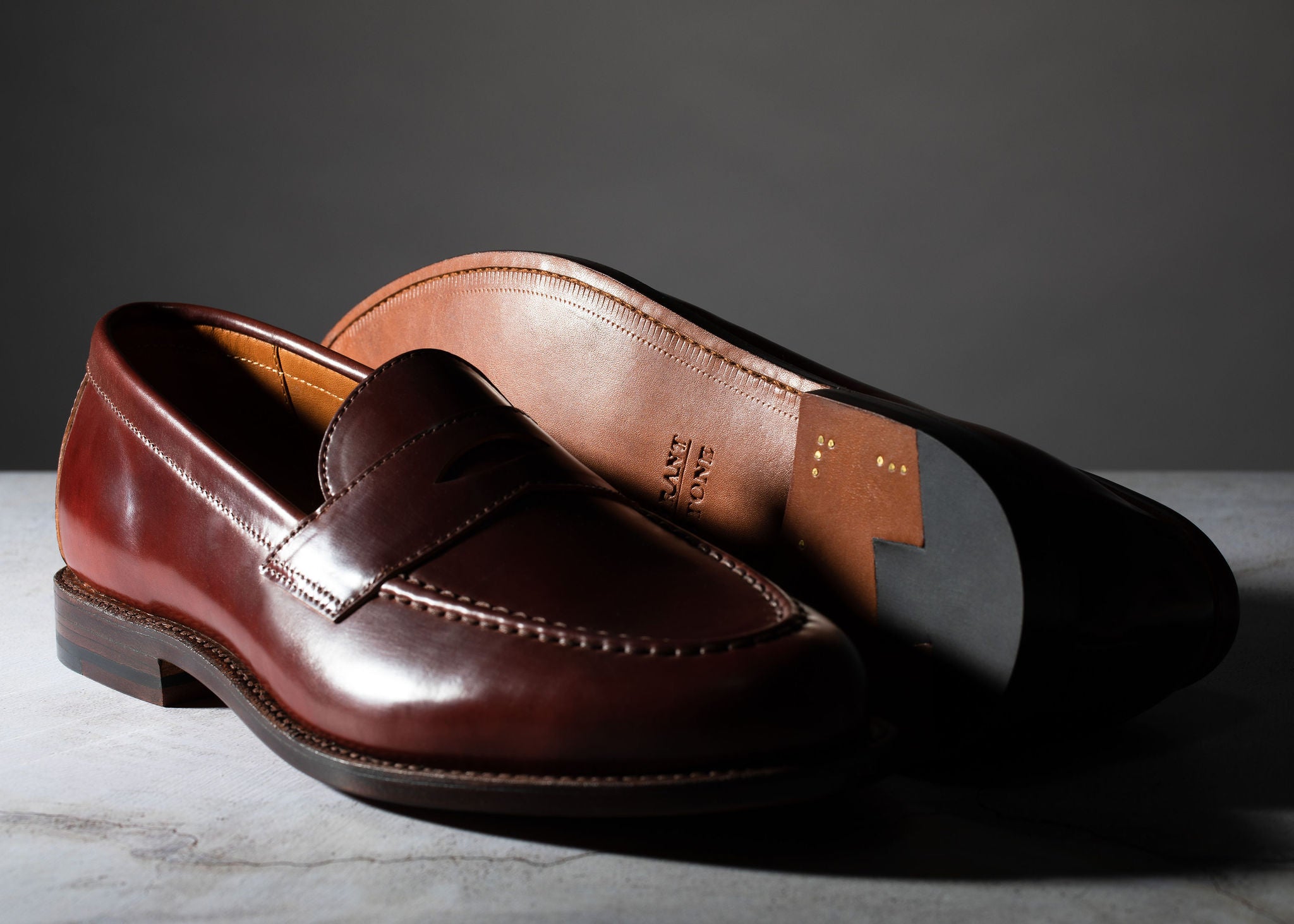 Pre-Order | Traveler Penny Garnet Shell Cordovan