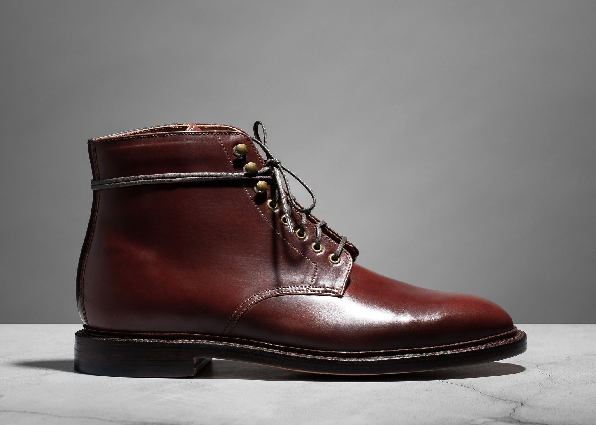 Pre-Order | Edward Boot Garnet Shell Cordovan