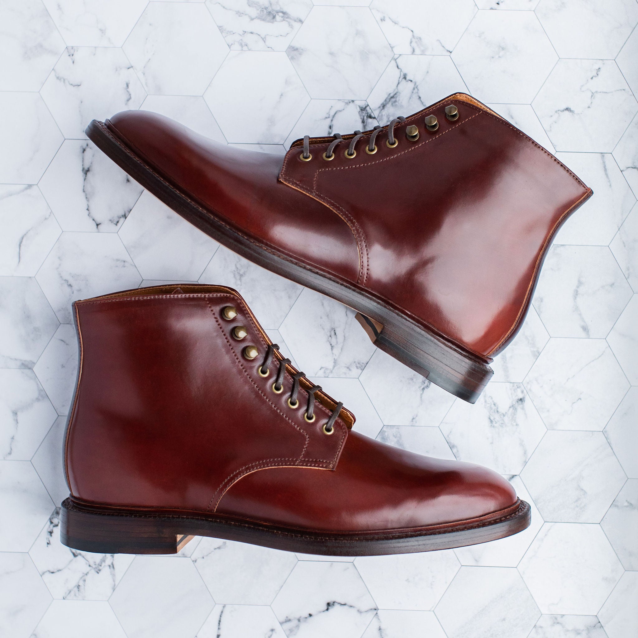 Pre-Order | Edward Boot Garnet Shell Cordovan