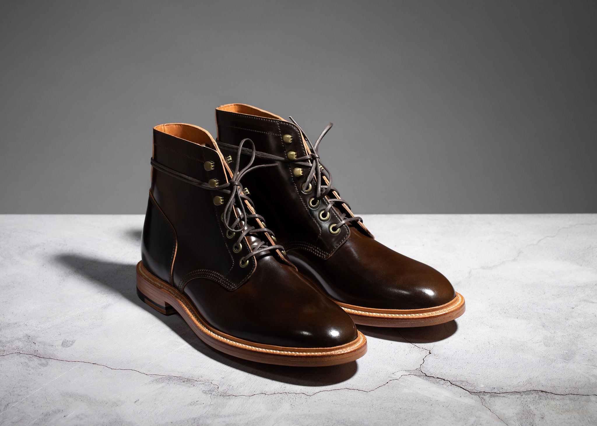 Pre-Order | Diesel Boot Maduro Shell Cordovan