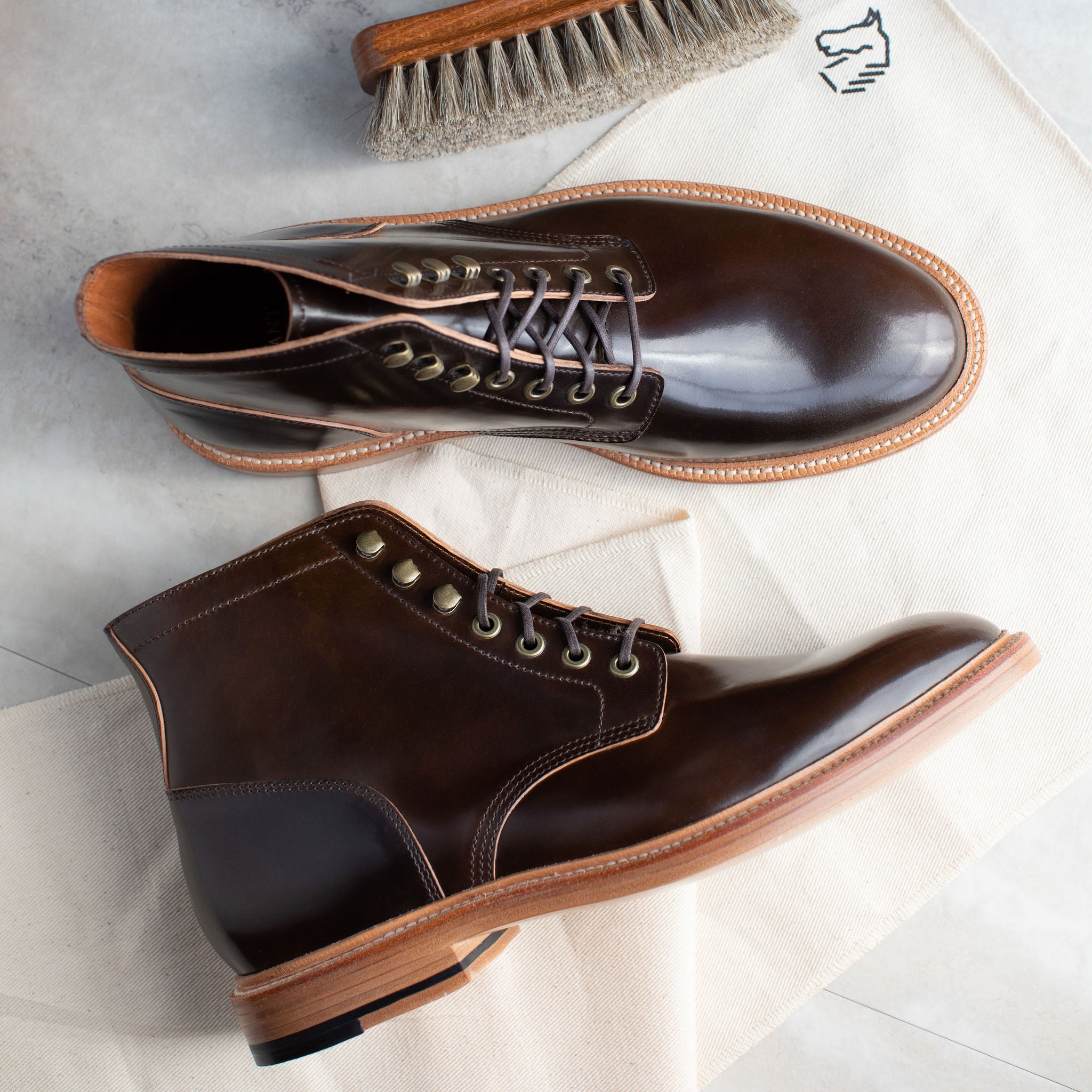 Pre-Order | Diesel Boot Maduro Shell Cordovan