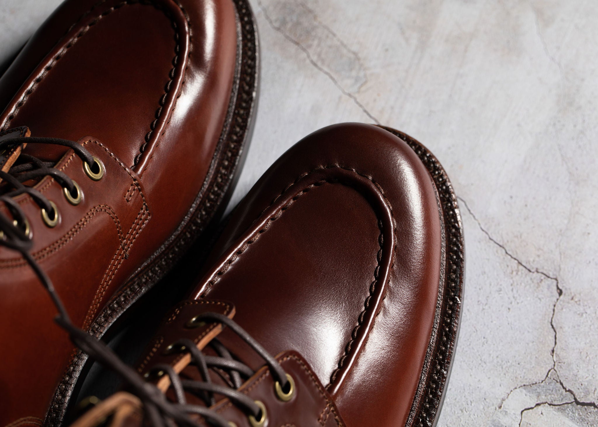 Pre-Order | Brass Boot Garnet Shell Cordovan