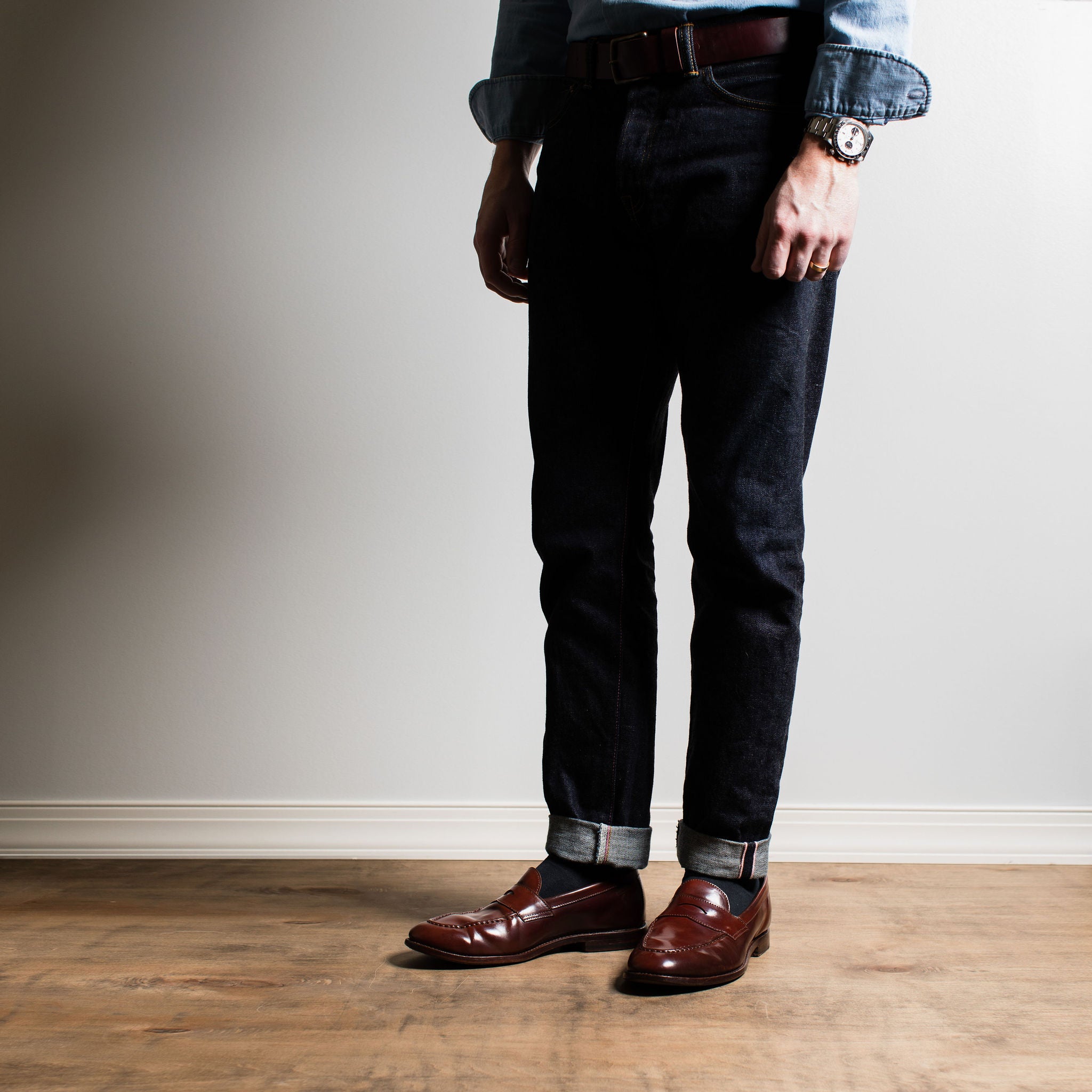 Pre-Order | Traveler Penny Garnet Shell Cordovan