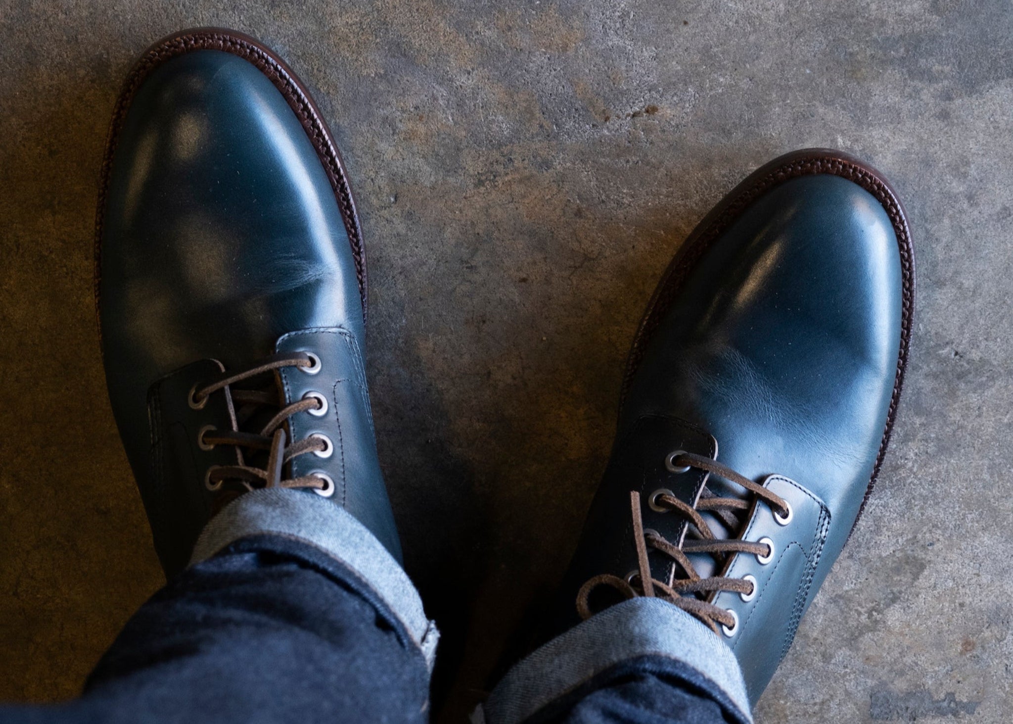 Diesel Boot Navy Chromexcel