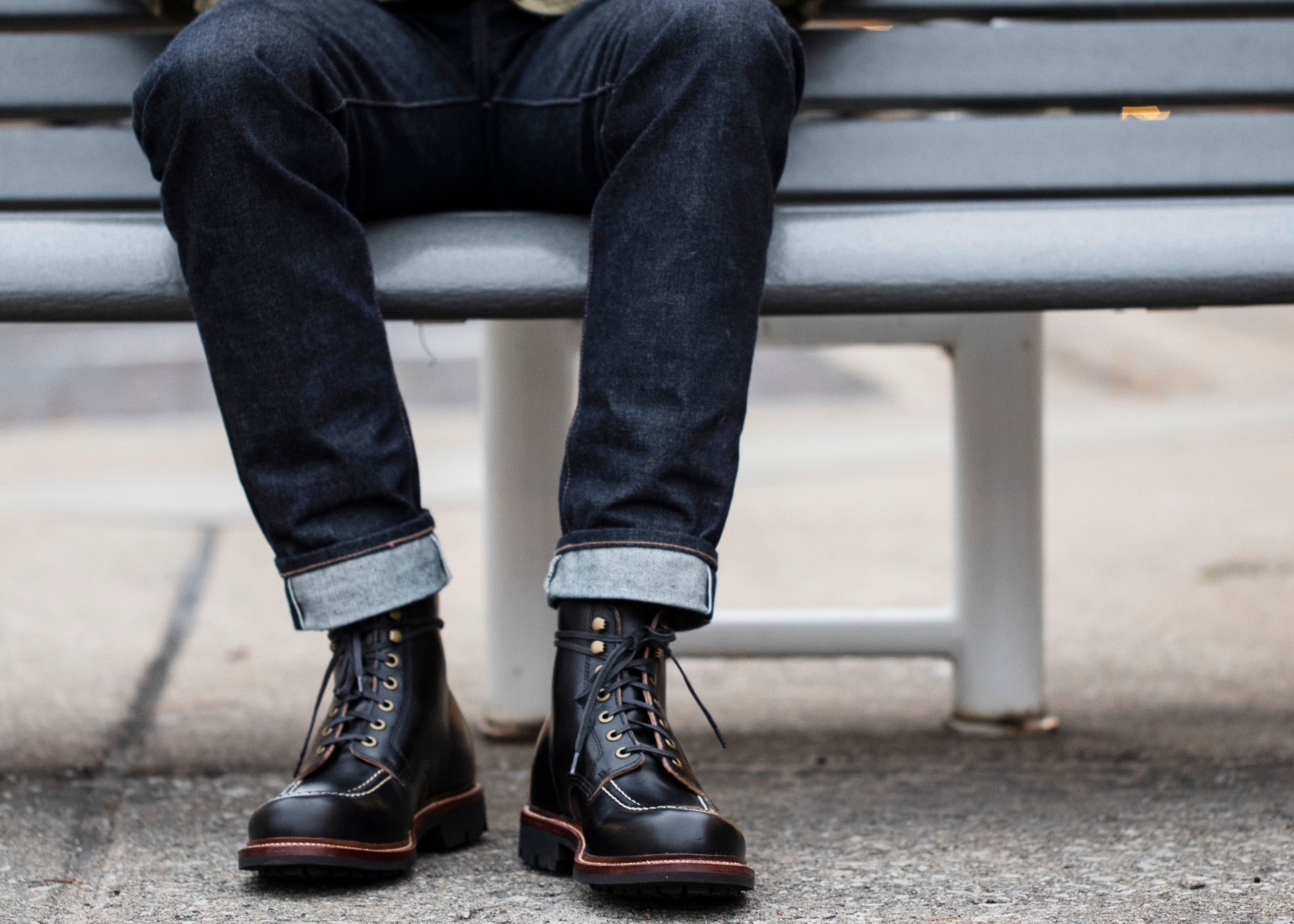 Brass Boot Black Chromexcel
